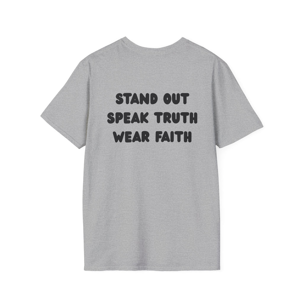 Faith-Inspired T-Shirt - Discover Life Co, Inspirational Apparel, Christian Clothing, Spreading Hope, Everyday Wear
