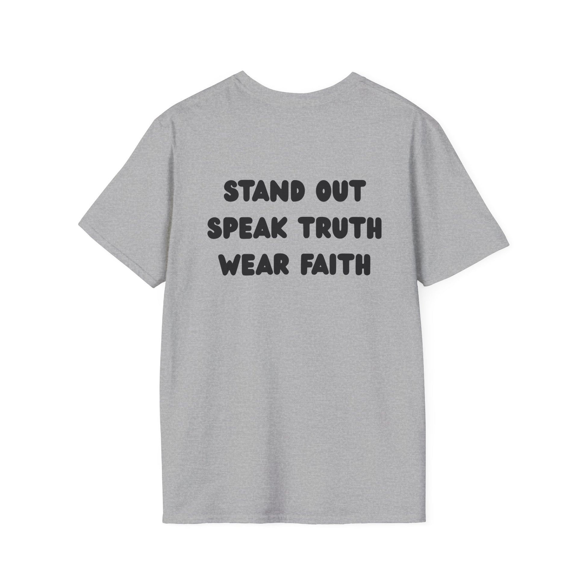 Faith-Inspired T-Shirt - Discover Life Co, Inspirational Apparel, Christian Clothing, Spreading Hope, Everyday Wear