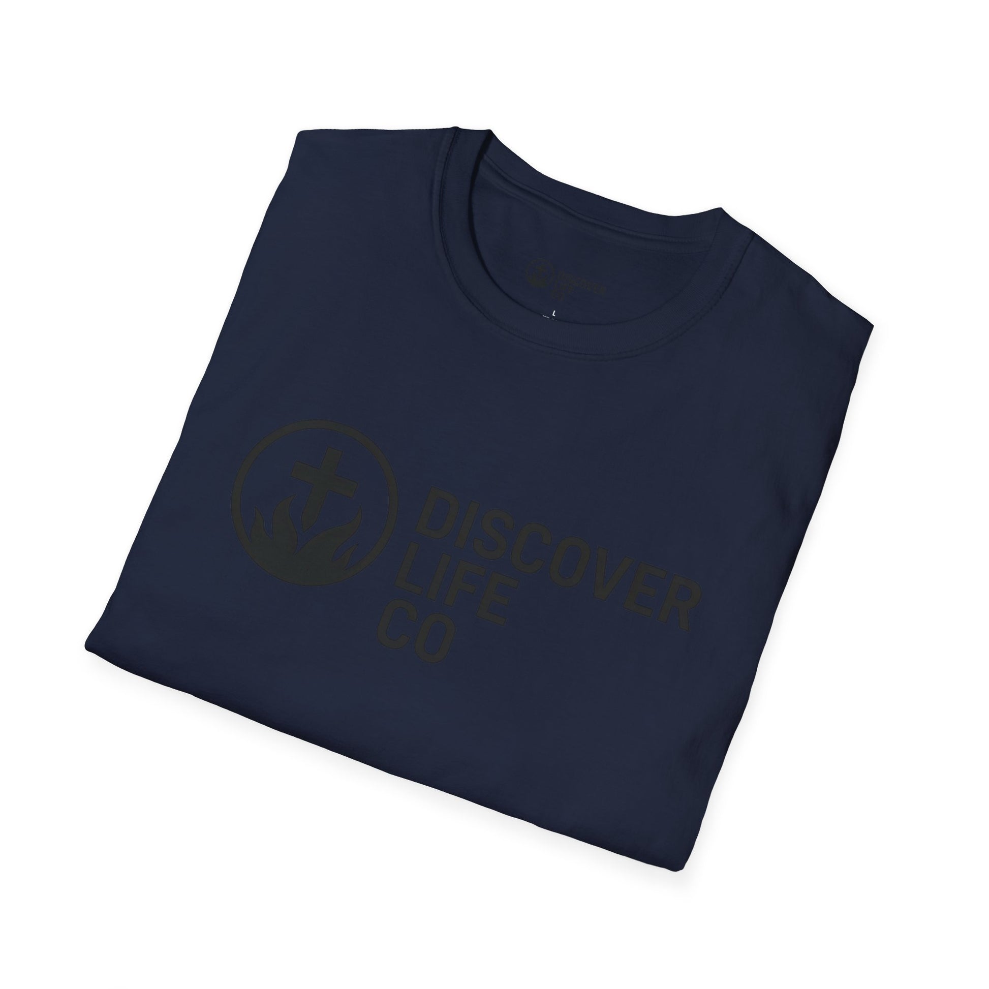 Faith-Inspired T-Shirt - Discover Life Co, Inspirational Apparel, Christian Clothing, Spreading Hope, Everyday Wear