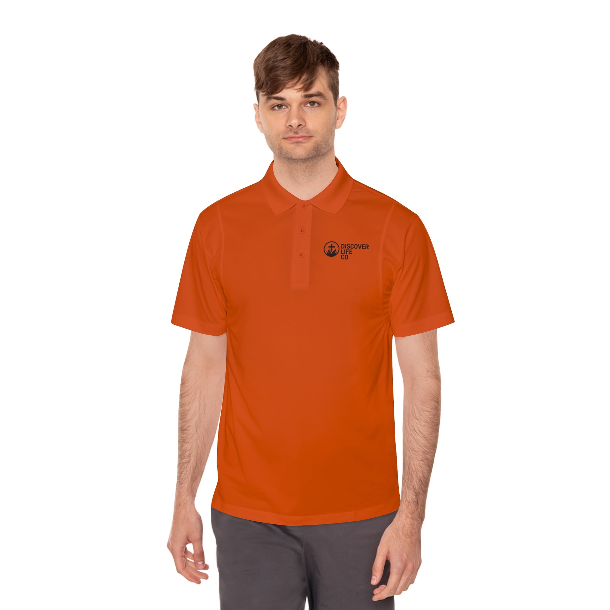 Blessed Men's Sport Polo Shirt - Comfortable Activewear, Casual Outings, Gym Attire, Gift for Him, Outdoor Activities