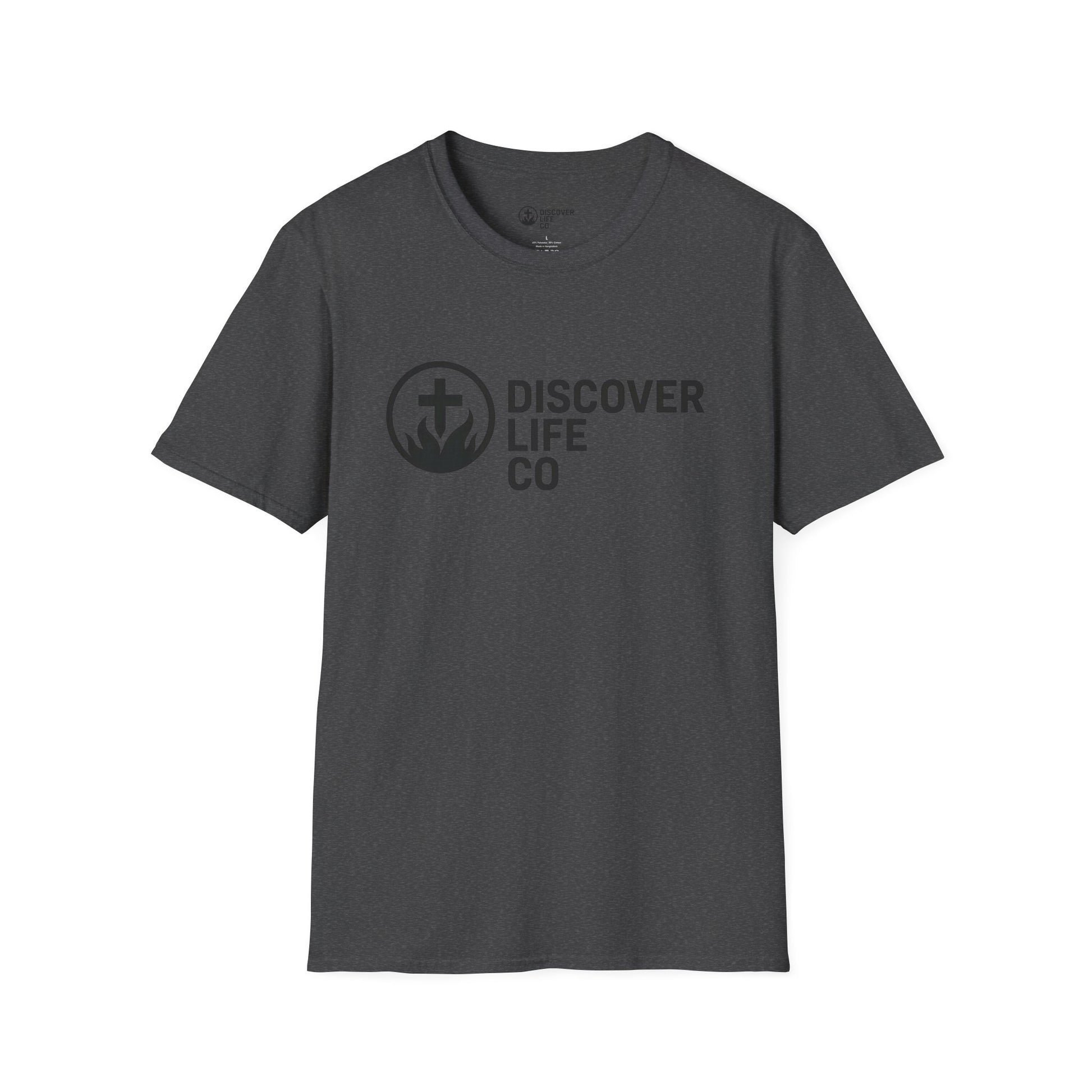 Faith-Inspired T-Shirt - Discover Life Co, Inspirational Apparel, Christian Clothing, Spreading Hope, Everyday Wear