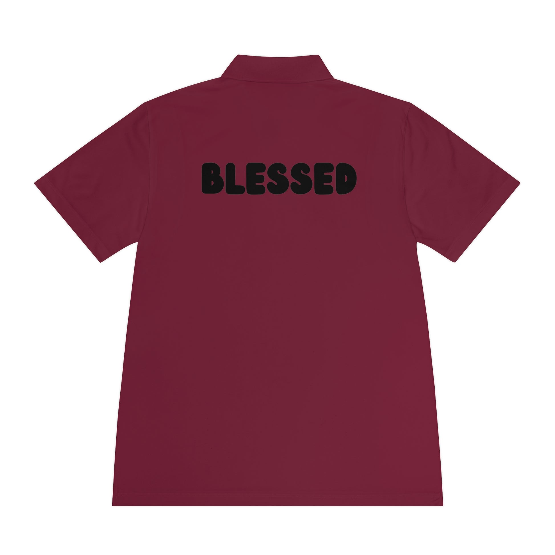 Blessed Men's Sport Polo Shirt - Comfortable Activewear, Casual Outings, Gym Attire, Gift for Him, Outdoor Activities