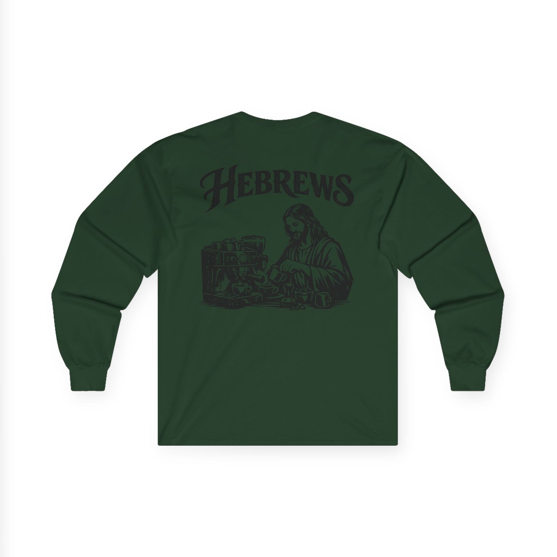 "Hebrews Espresso" Women's Long Sleeve
