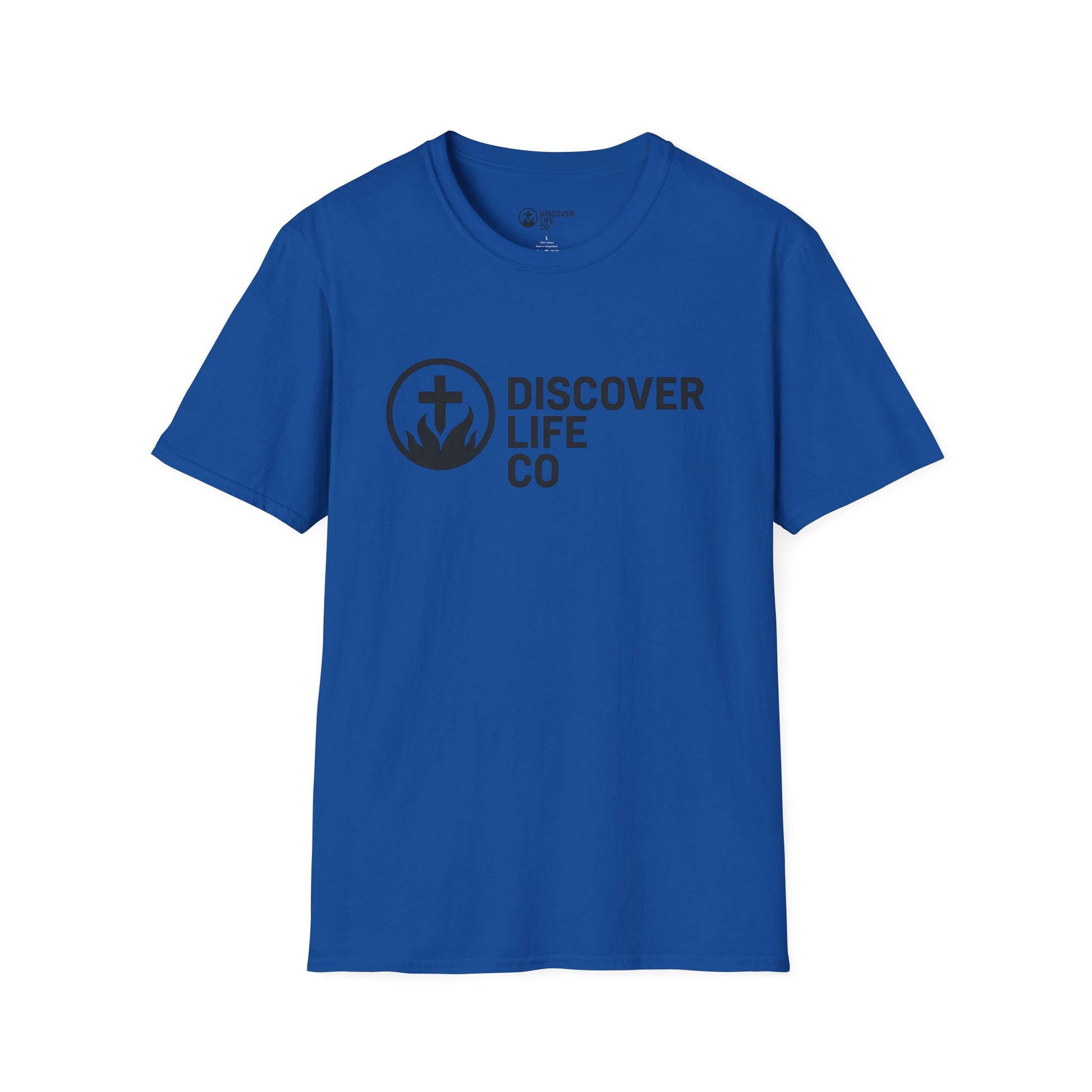 Discover Life T-Shirt - Faith, Refuge Design for Spiritual Journeys, Church Events, Gifts, Everyday Wear
