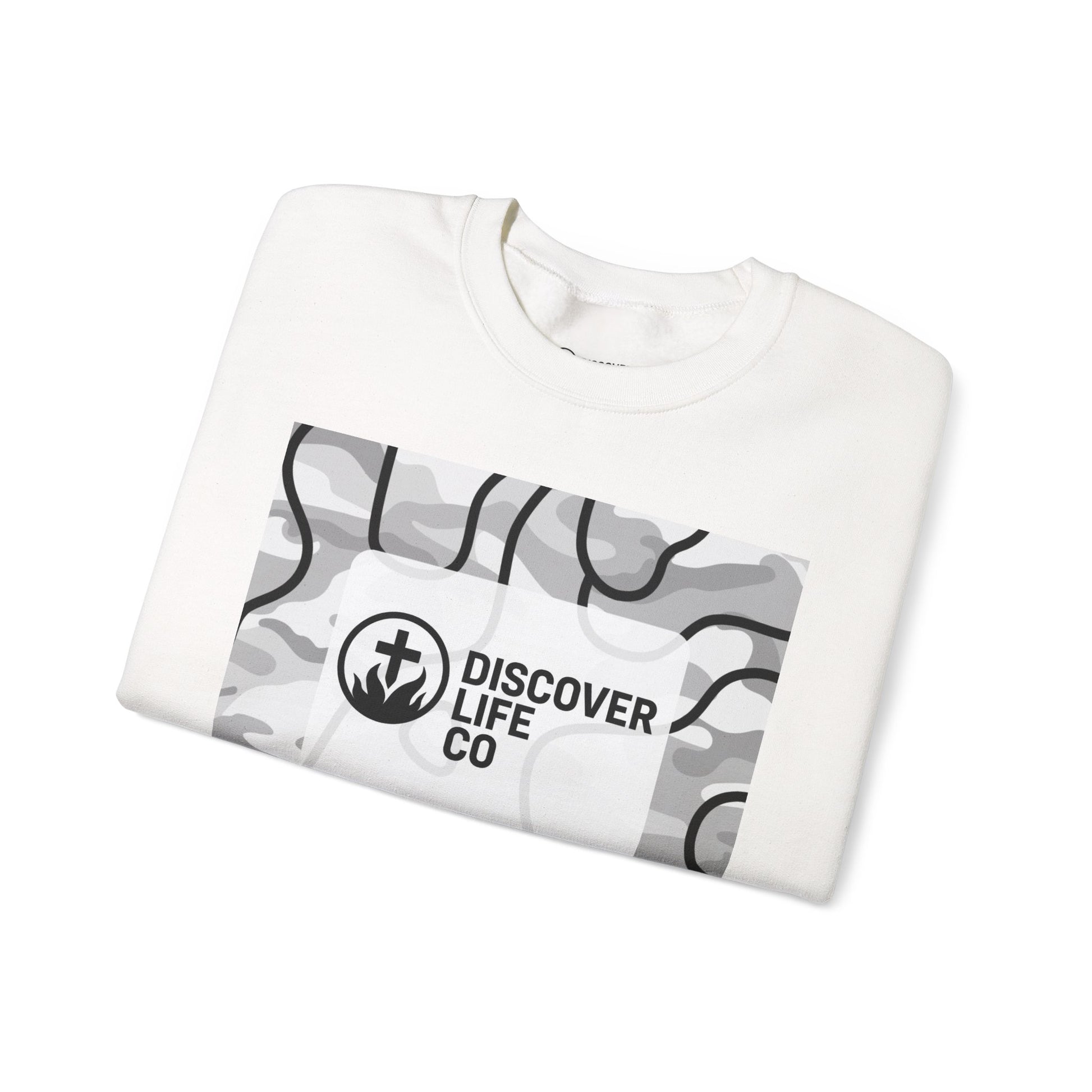 "Blessed" Men's Camo Crewneck