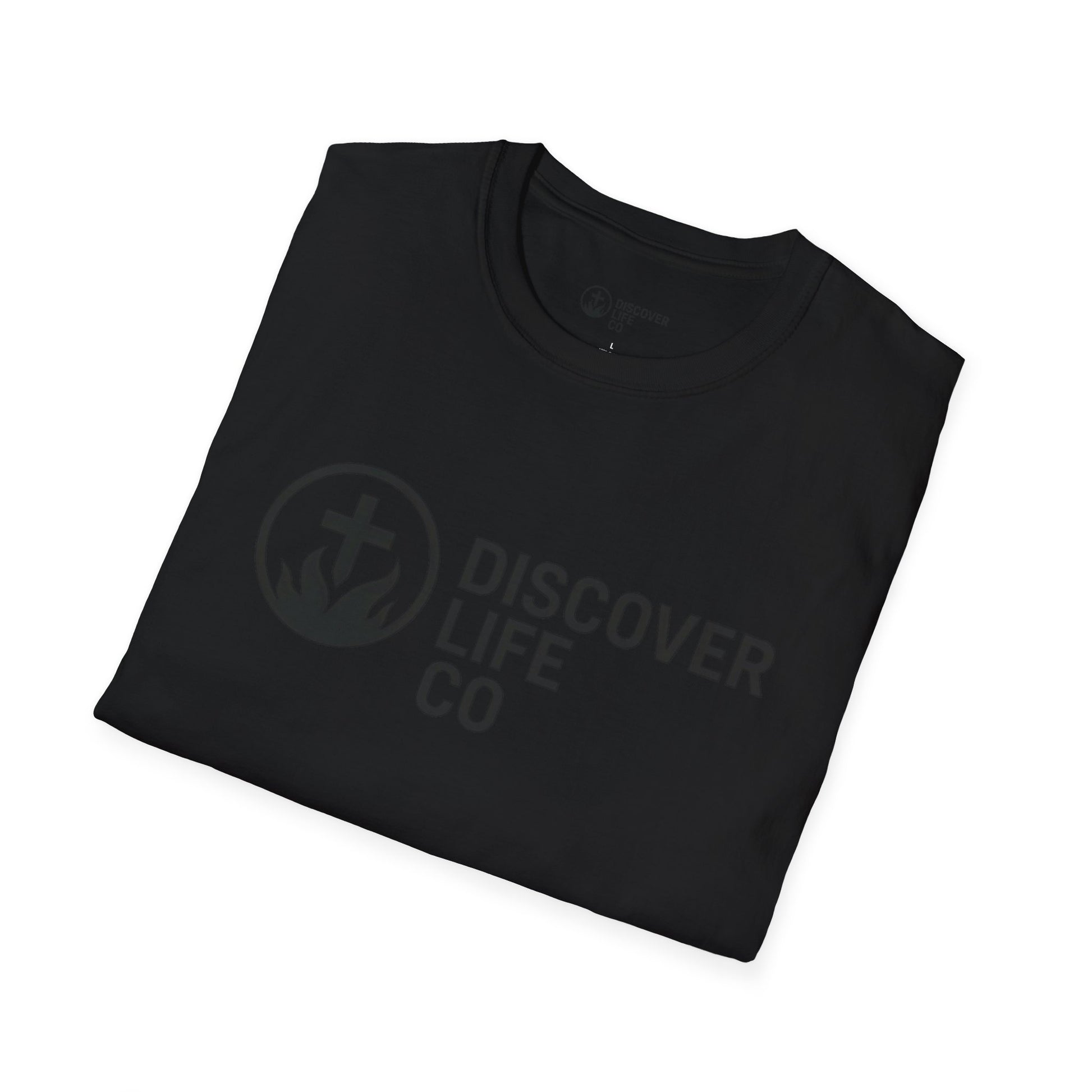 Faith-Inspired T-Shirt - Discover Life Co, Inspirational Apparel, Christian Clothing, Spreading Hope, Everyday Wear