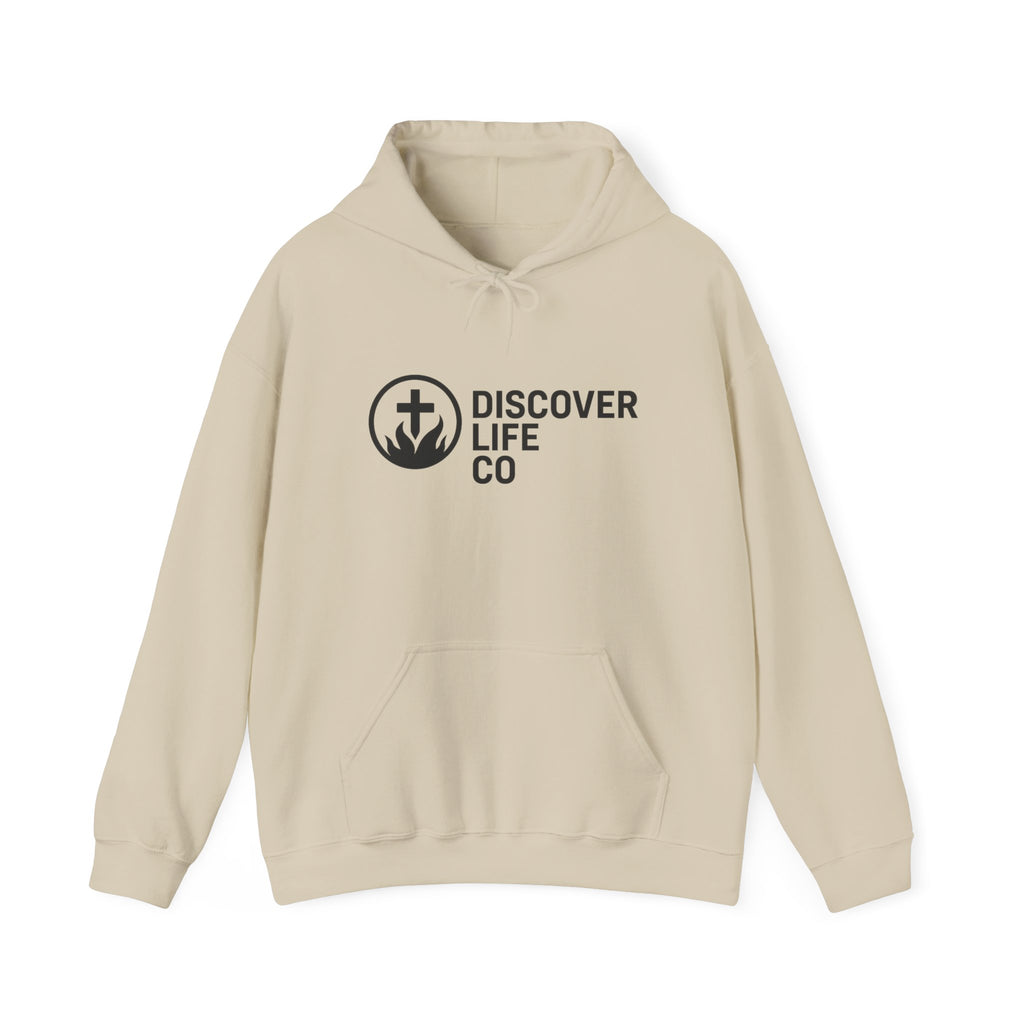 "God is for you, not against you" Faith-Inspired Unisex Hoodie - Discover Life Co. Apparel, Inspirational Sweatshirt, Christian Gift, Cozy Unisex Clothing, Versatile Layering