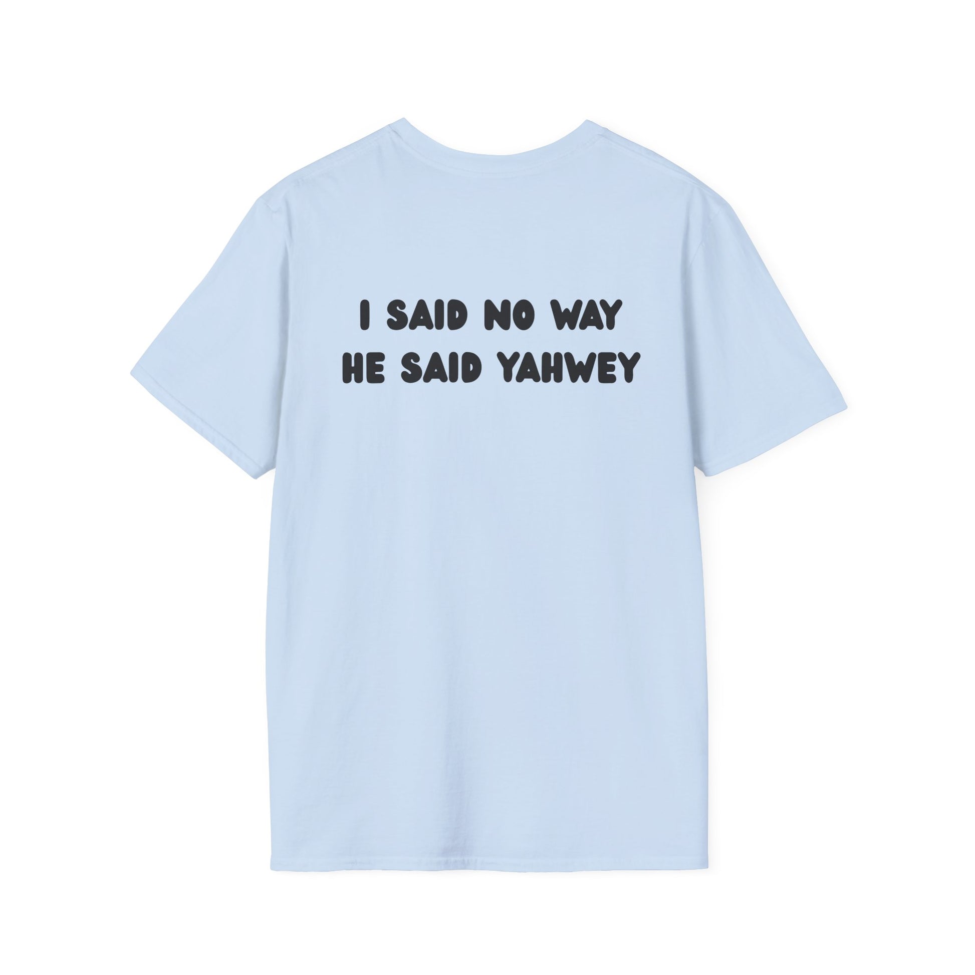 Softstyle T-Shirt, Inspirational Graphic Tee, Christian Apparel, Casual Everyday Wear, Unique Gift for Him/Her, Faith-Based Clothing