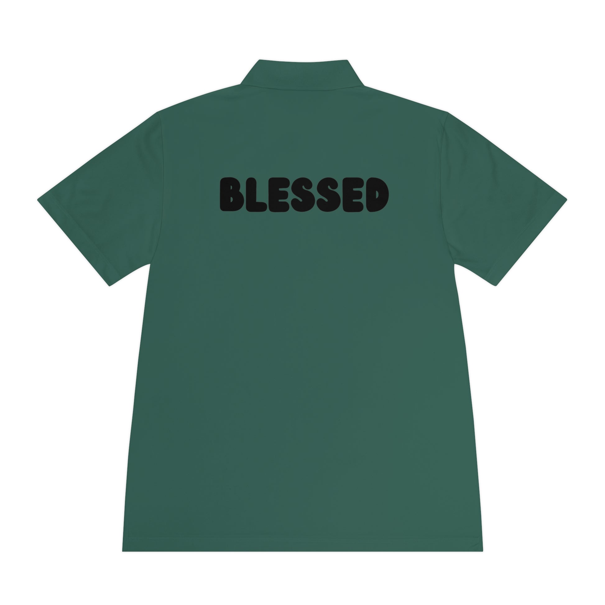 Blessed Men's Sport Polo Shirt - Comfortable Activewear, Casual Outings, Gym Attire, Gift for Him, Outdoor Activities