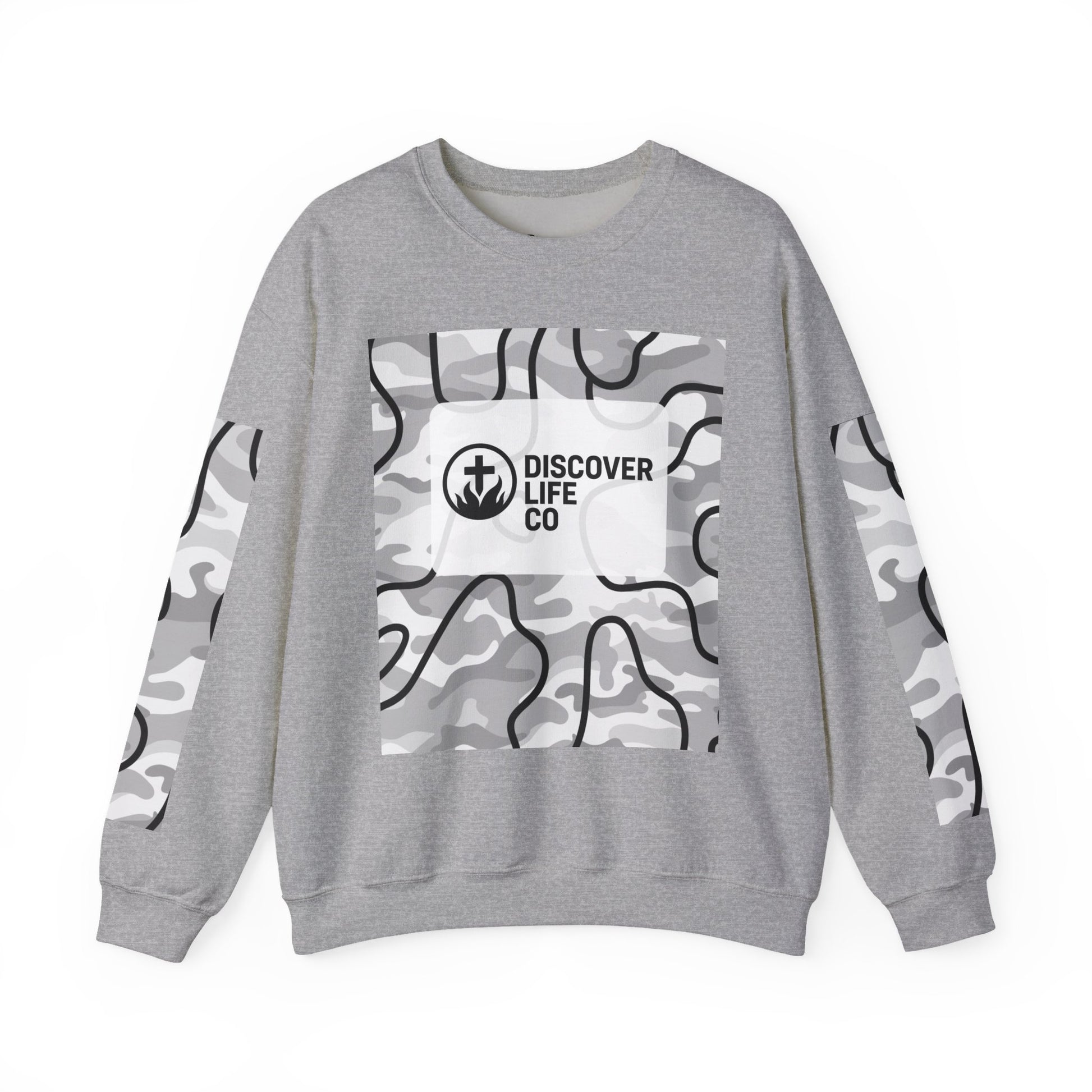 "Hope" Men's Camo Crewneck