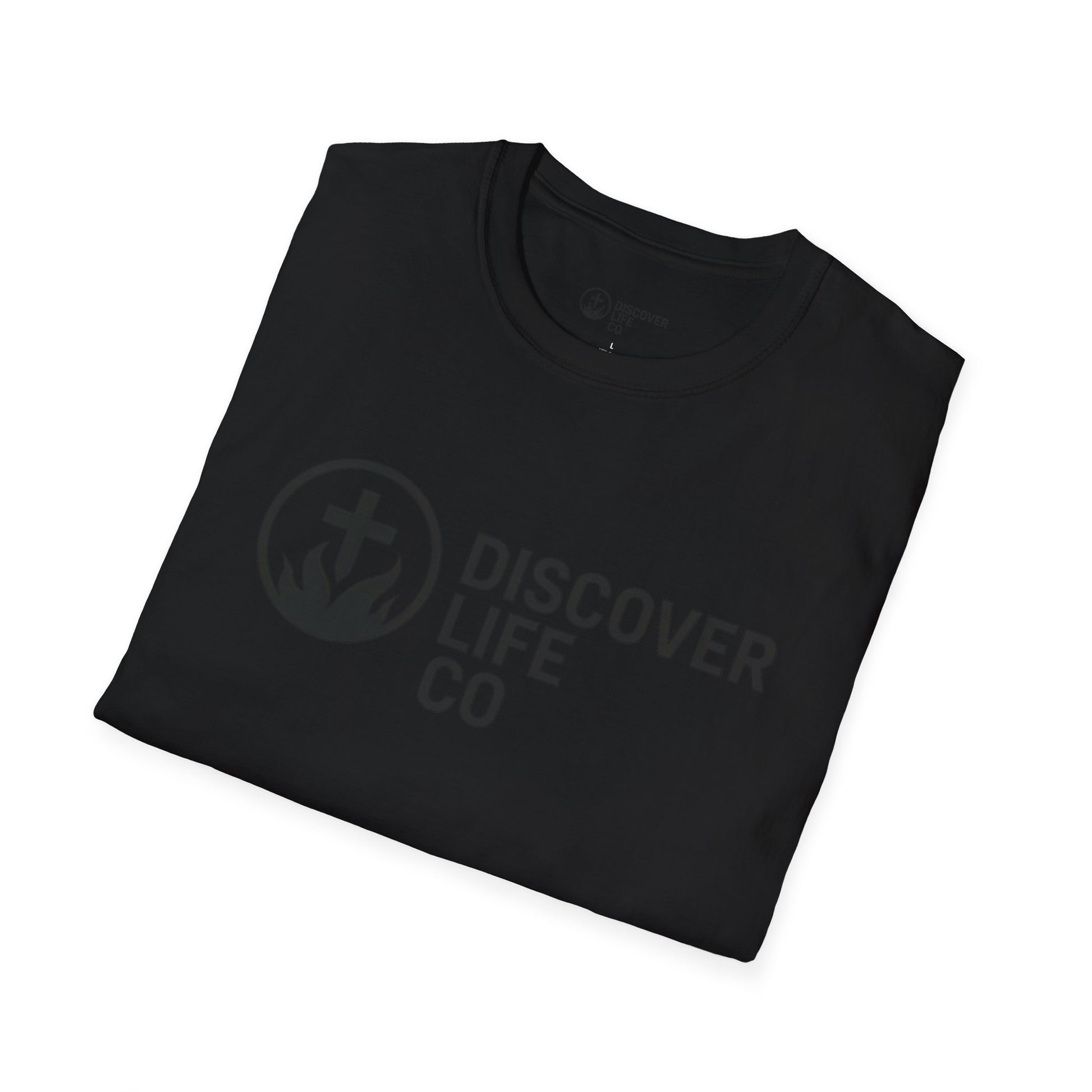 Inspirational T-Shirt - Discover Life, No Fear, Motivational Apparel, Faith-Based Clothing, Unisex Tee, Gift for All Occasions