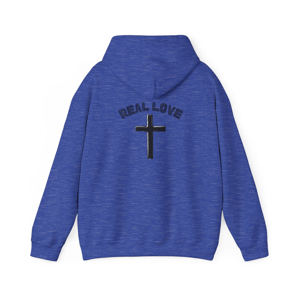 "Real love, Cross" Men's Sweatshirt