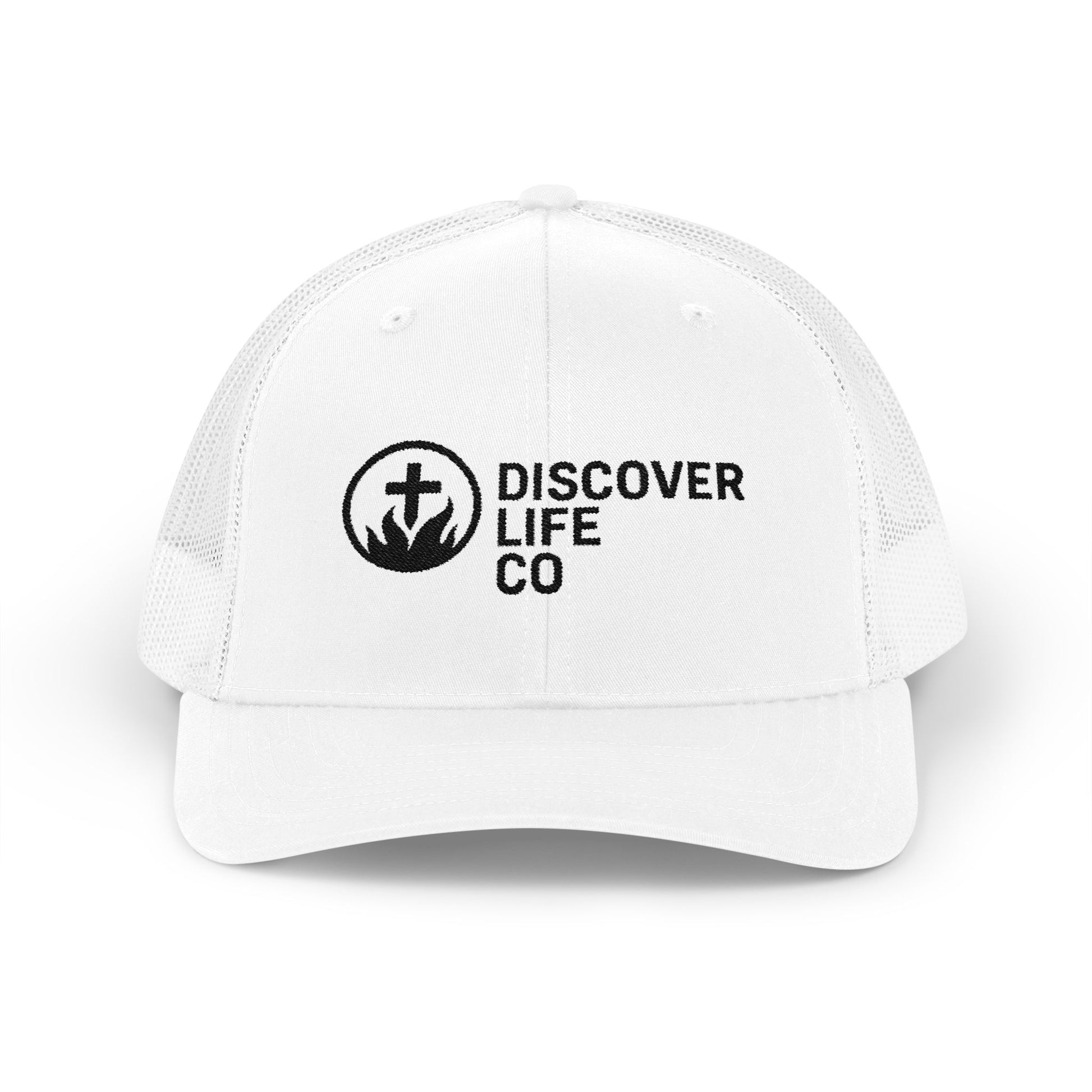 Discover Life Co Snapback Trucker Cap | Stylish Sun Hat for Outdoor Adventures, Casual Wear, Gift for Nature Lovers, Unisex Cap