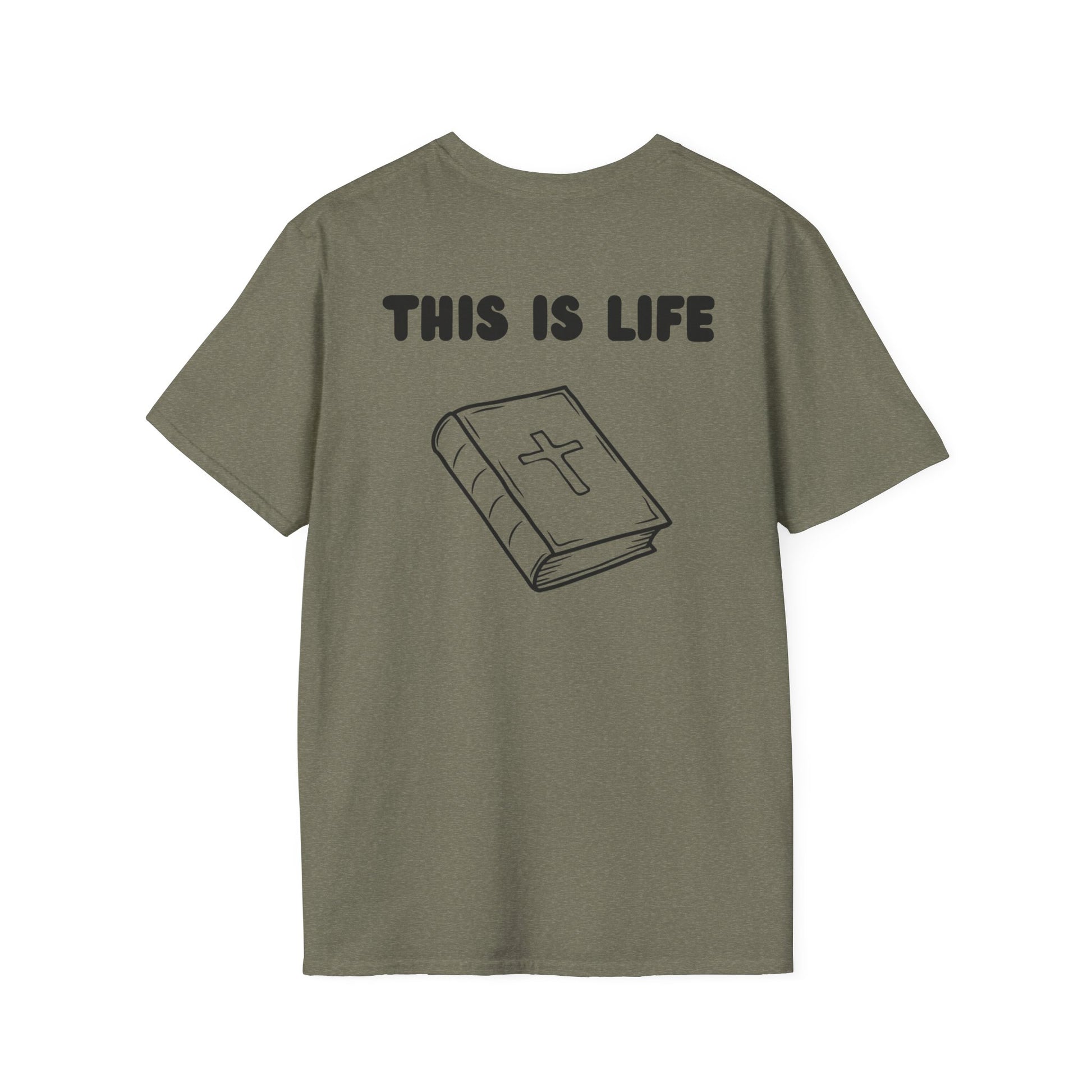 "This is Life, Bible" Men's T-Shirt
