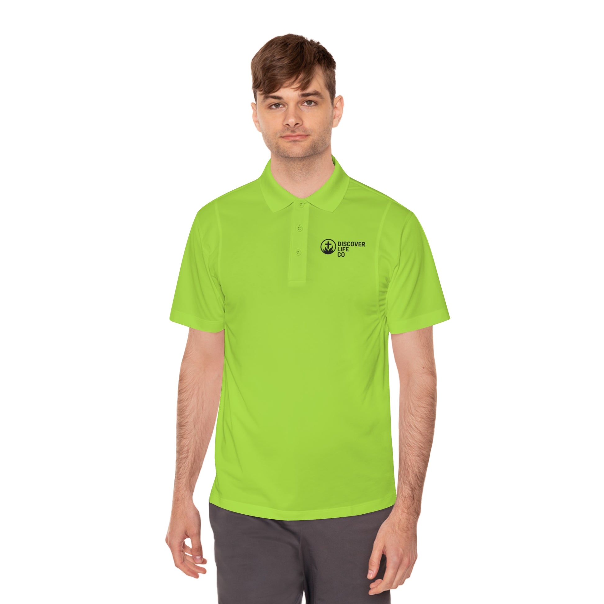 Blessed Men's Sport Polo Shirt - Comfortable Activewear, Casual Outings, Gym Attire, Gift for Him, Outdoor Activities