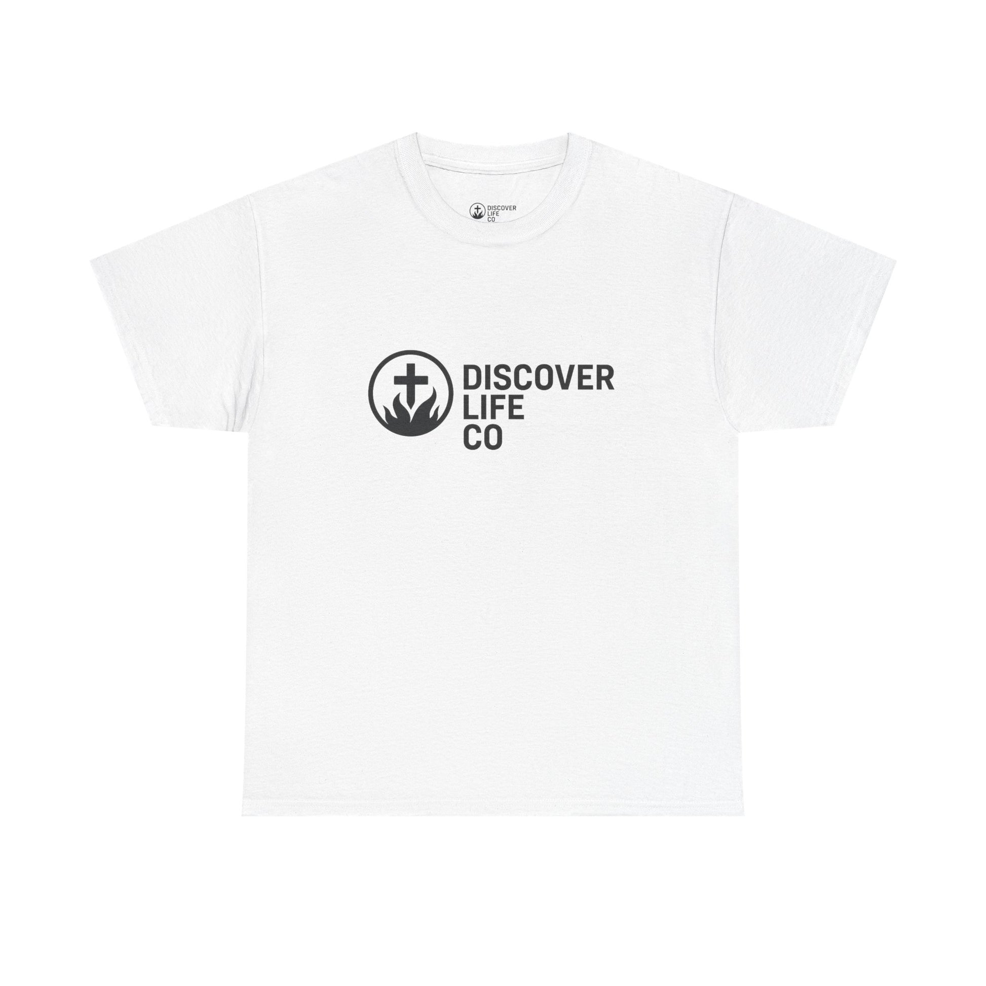 "A yes from God blesses you" Discover Life Unisex Heavy Cotton Tee - Inspirational Christian Shirt, Faith-Based Gift, Everyday Wear, Spiritual Apparel