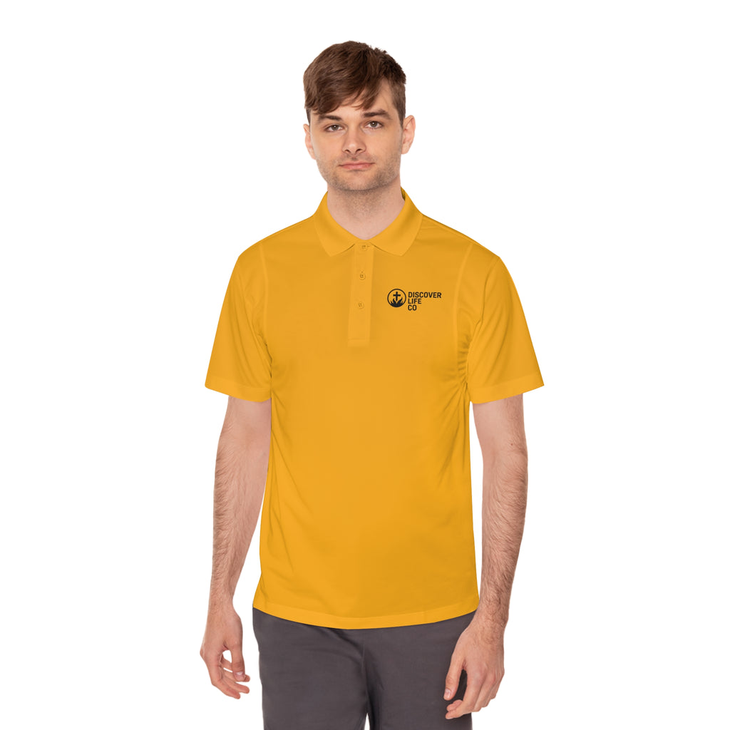 Blessed Men's Sport Polo Shirt - Comfortable Activewear, Casual Outings, Gym Attire, Gift for Him, Outdoor Activities