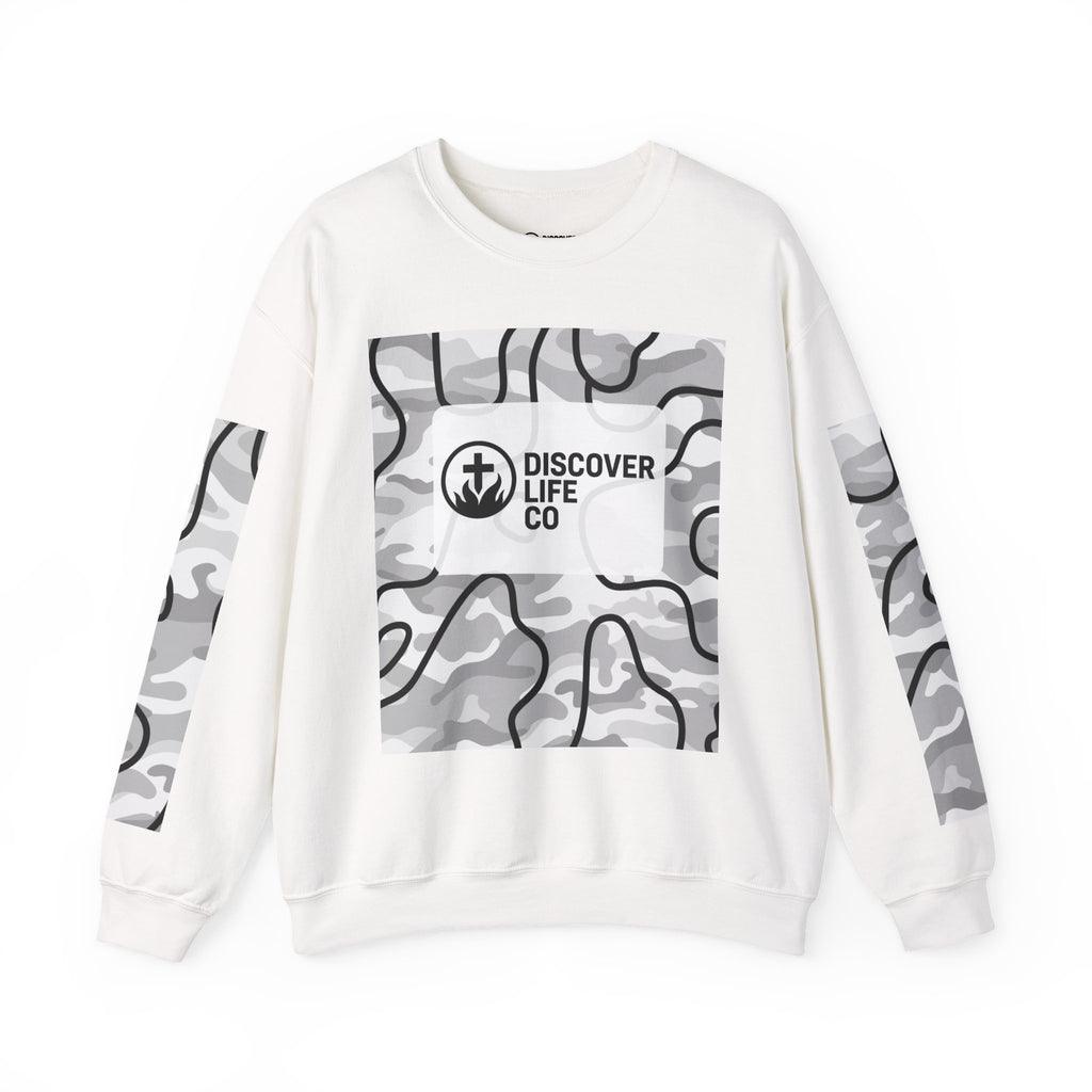 "Blessed" Men's Camo Crewneck