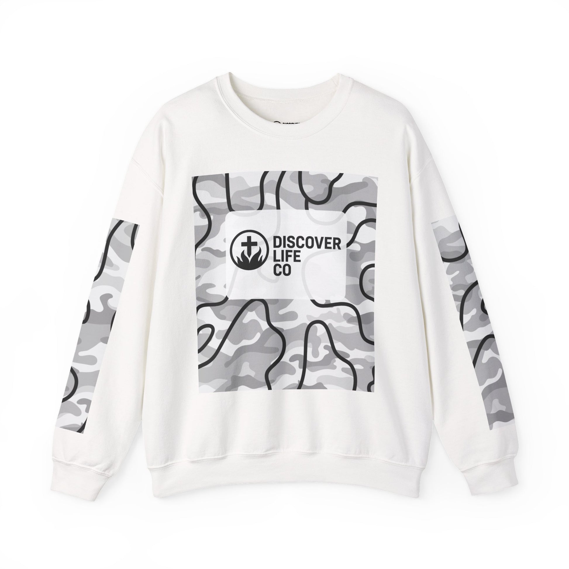 "Blessed" Men's Camo Crewneck