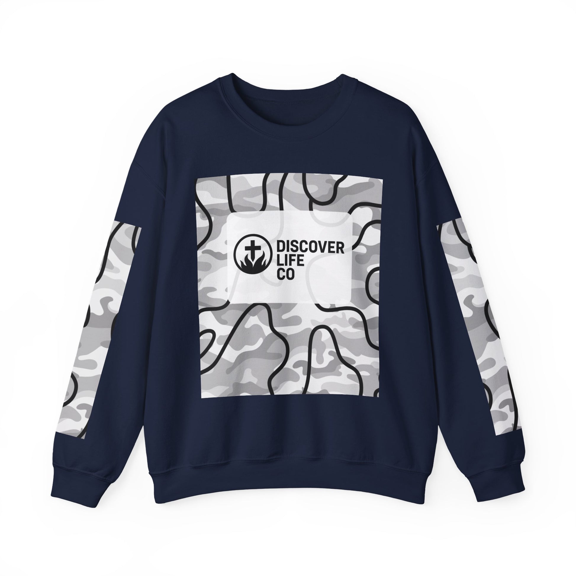 "Hope" Men's Camo Crewneck