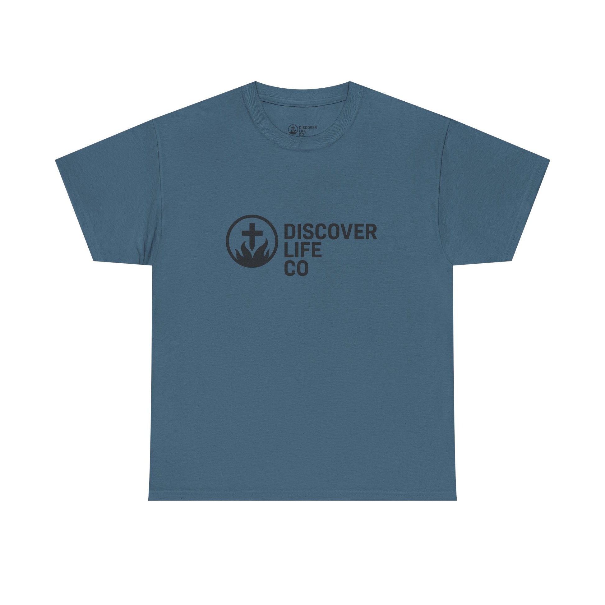 "A yes from God blesses you" Discover Life Unisex Heavy Cotton Tee - Inspirational Christian Shirt, Faith-Based Gift, Everyday Wear, Spiritual Apparel