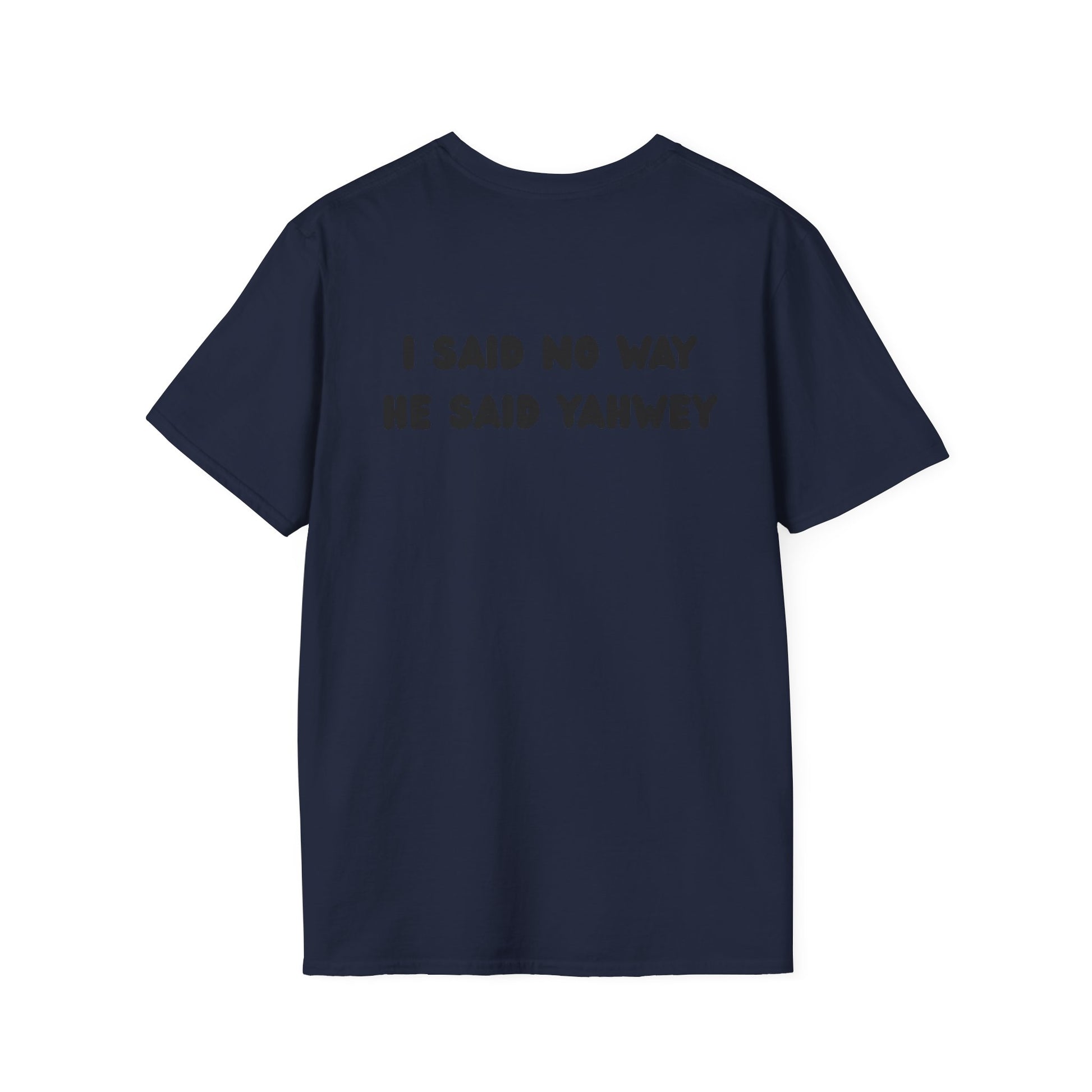 Softstyle T-Shirt, Inspirational Graphic Tee, Christian Apparel, Casual Everyday Wear, Unique Gift for Him/Her, Faith-Based Clothing