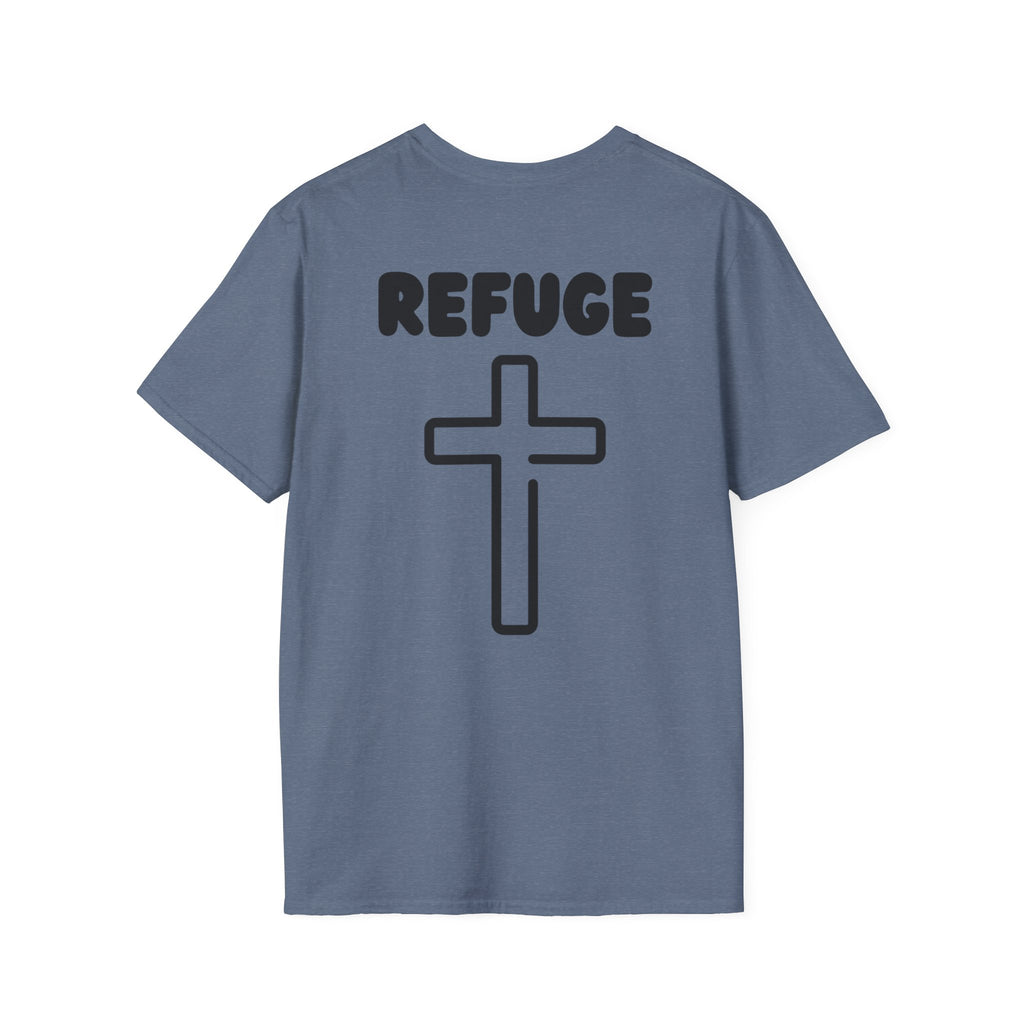 "Refuge, Cross" Men's T-Shirt