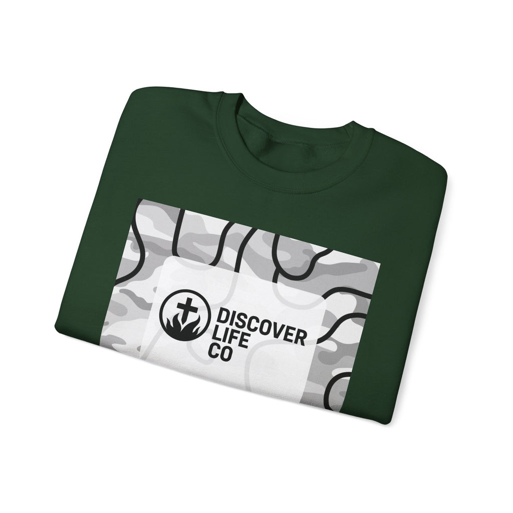 "Hope" Men's Camo Crewneck