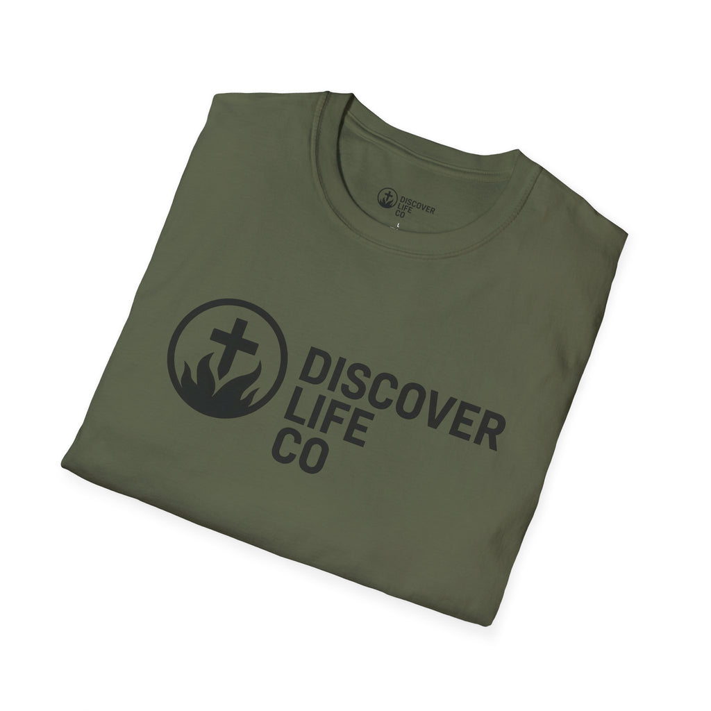 Discover Life T-Shirt - Faith, Refuge Design for Spiritual Journeys, Church Events, Gifts, Everyday Wear