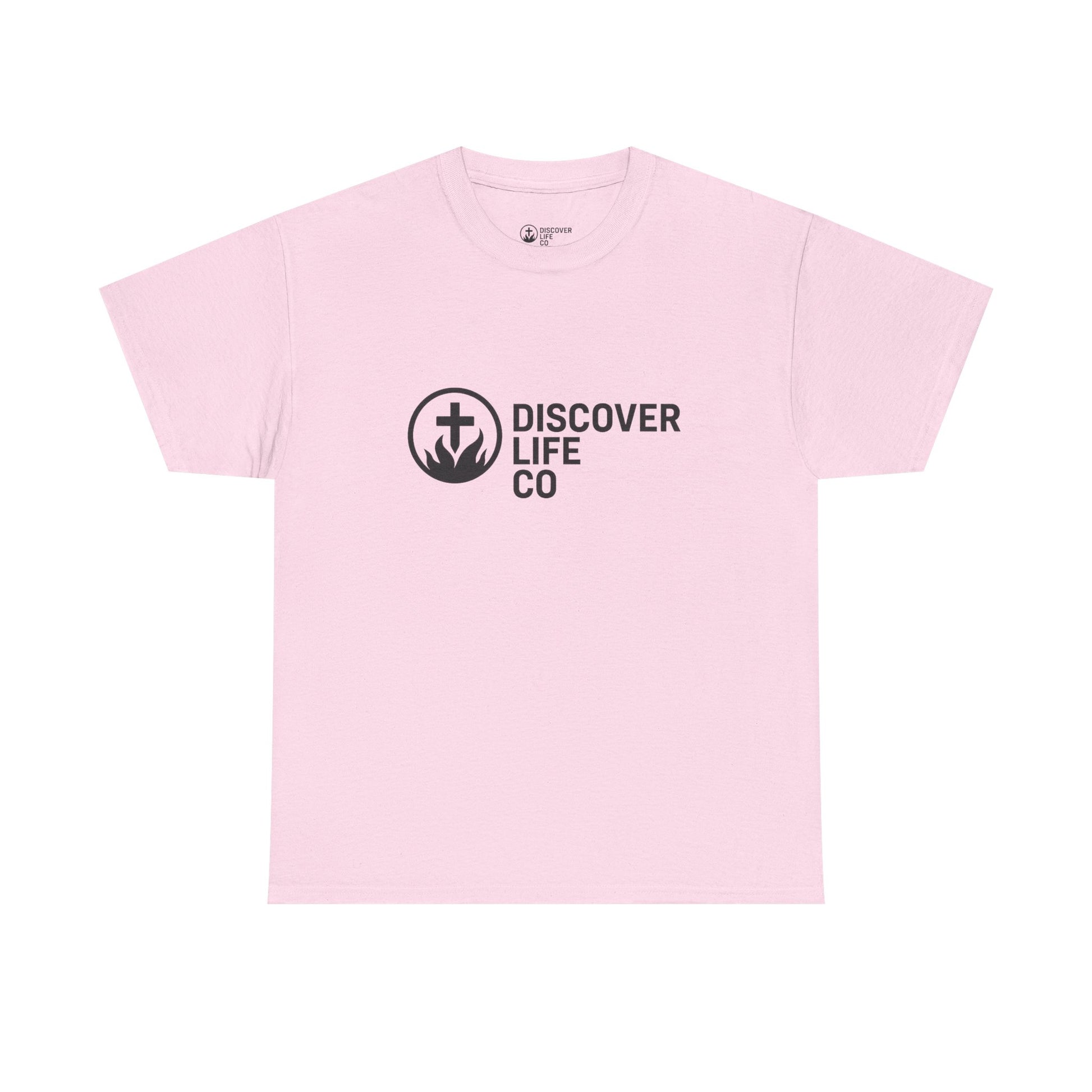 "A yes from God blesses you" Discover Life Unisex Heavy Cotton Tee - Inspirational Christian Shirt, Faith-Based Gift, Everyday Wear, Spiritual Apparel