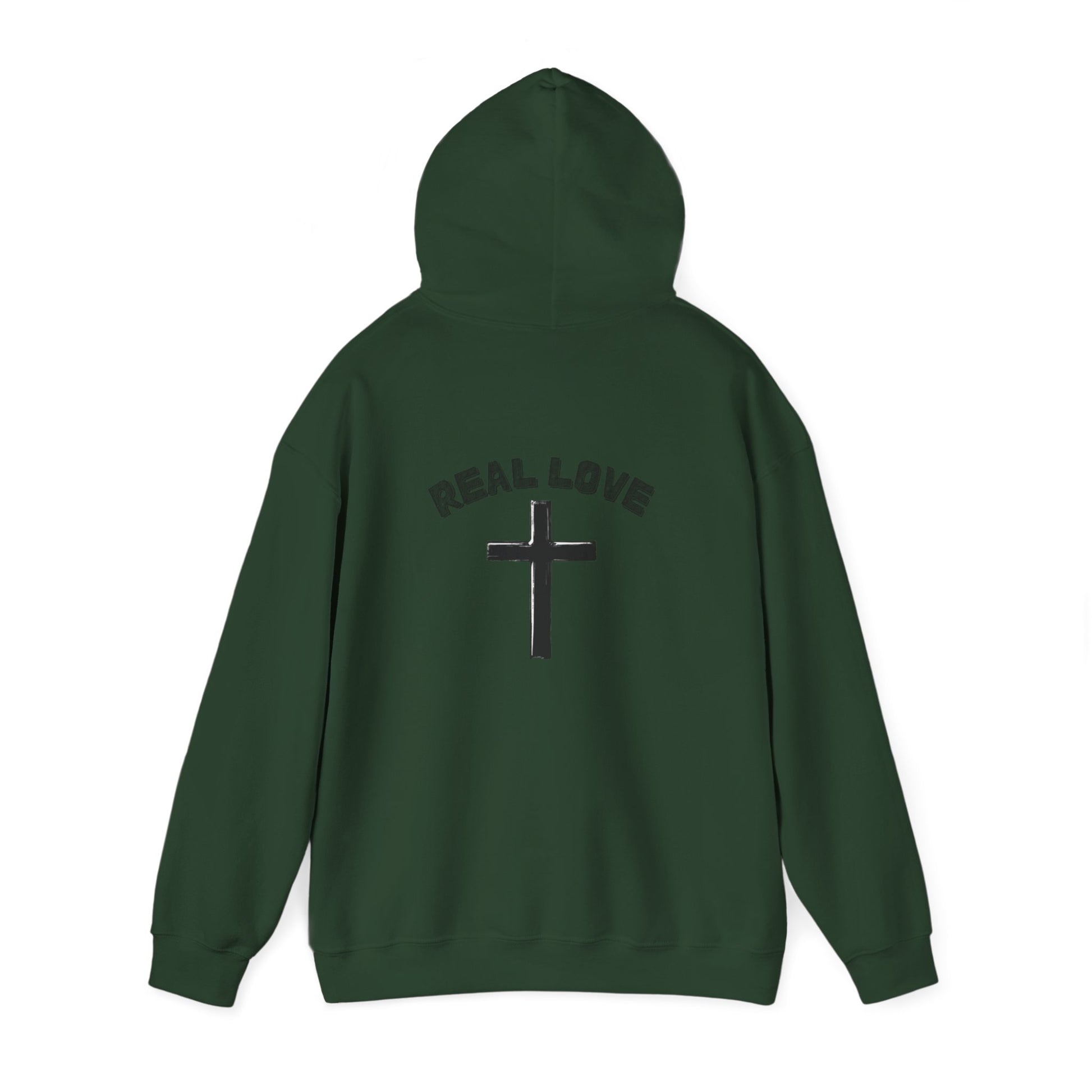 "Real love, Cross" Men's Sweatshirt