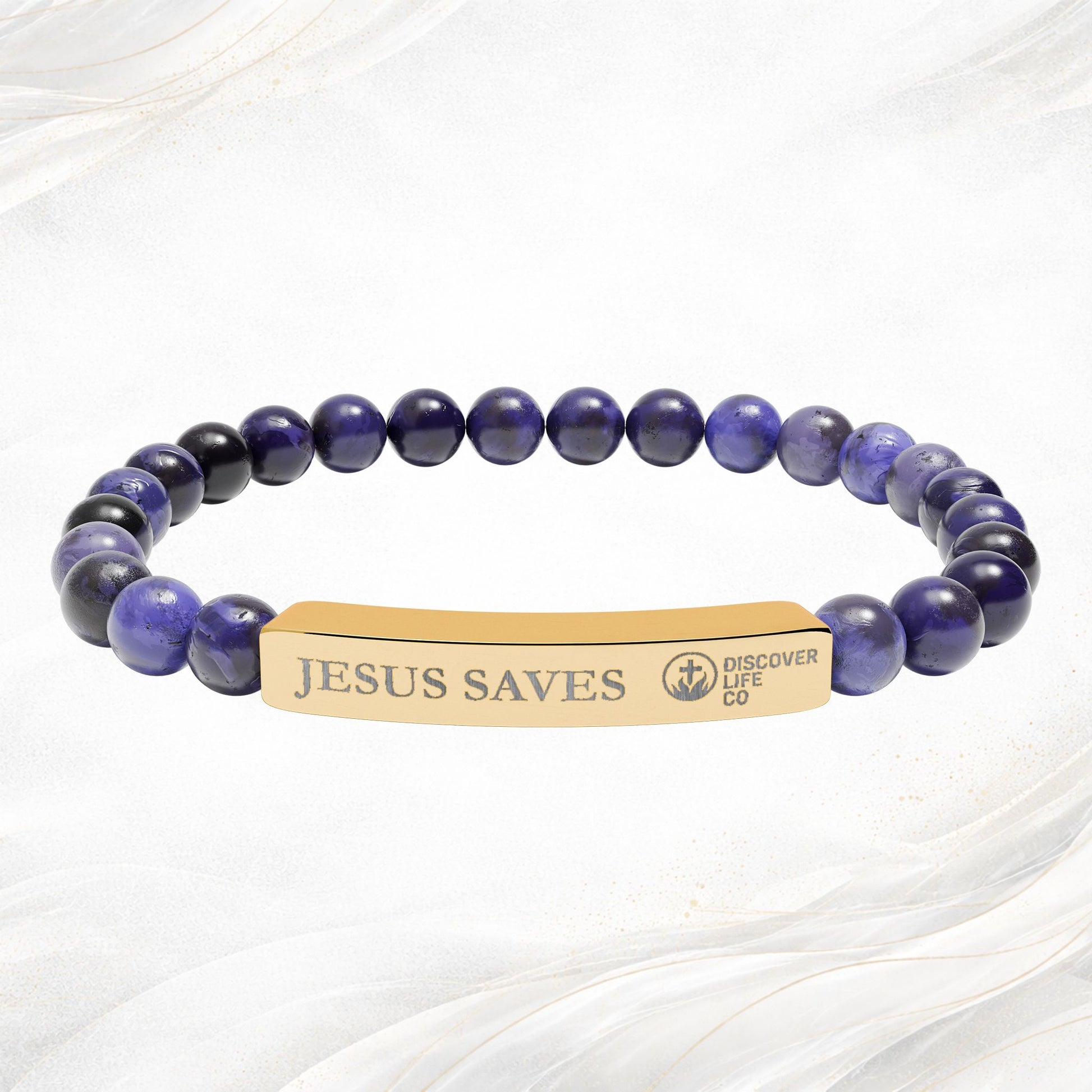 "Jesus Saves" Never Alone Bracelets
