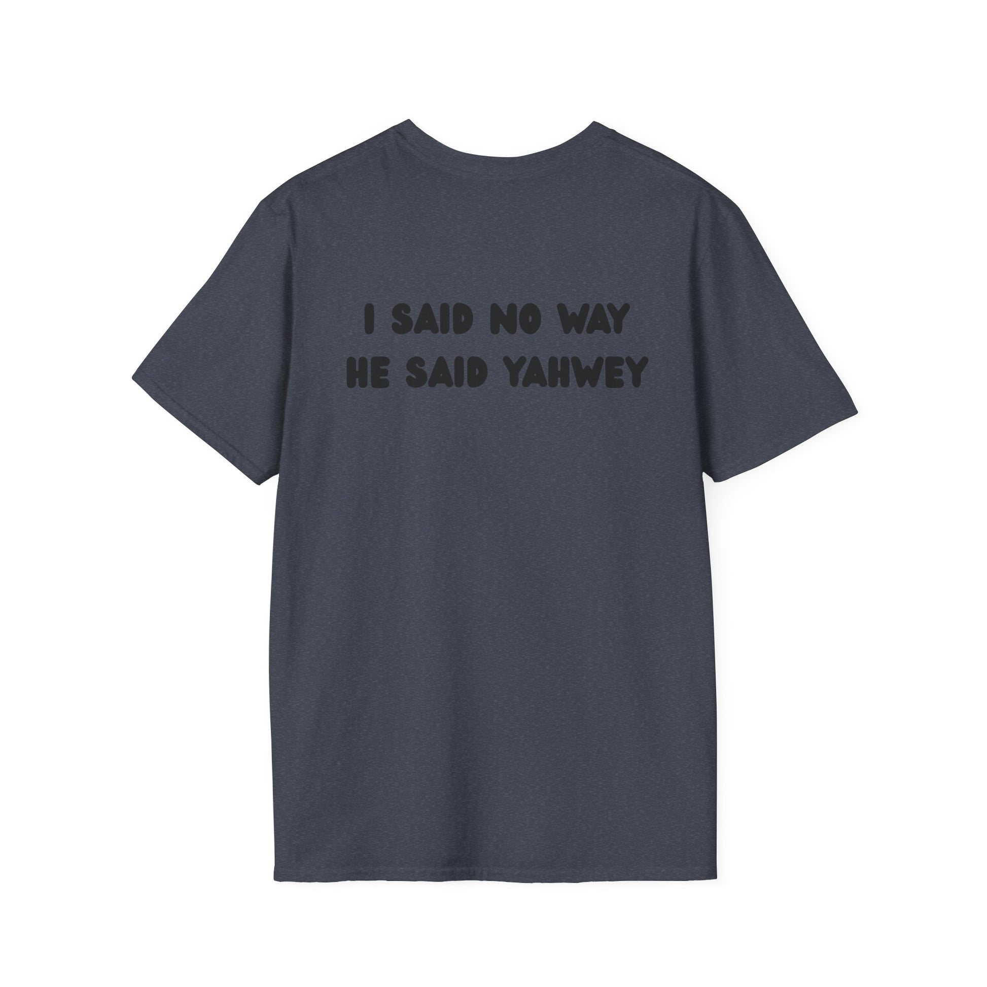 Softstyle T-Shirt, Inspirational Graphic Tee, Christian Apparel, Casual Everyday Wear, Unique Gift for Him/Her, Faith-Based Clothing