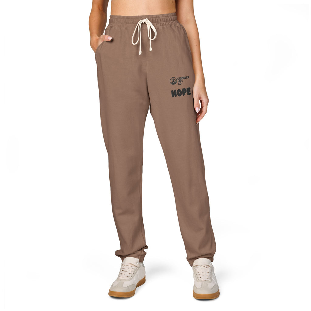 Cozy Garment-Dyed Fleece Sweatpants, Casual Lounge Pants, Comfortable Joggers, Perfect for Relaxing, Gift for Him or Her