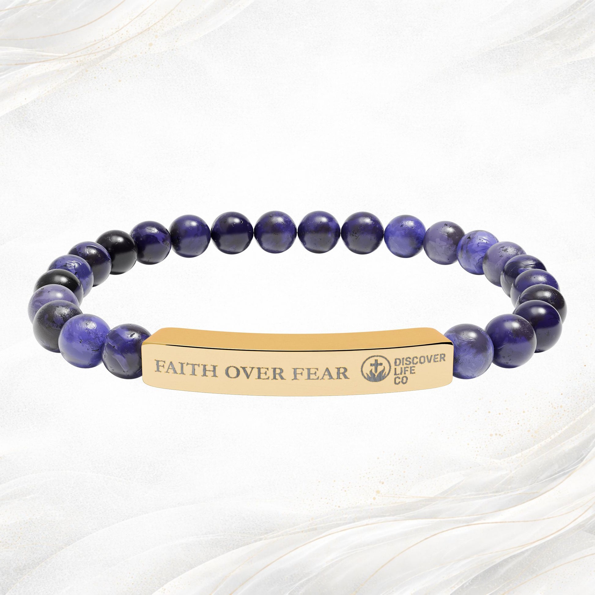 "Faith Over Fear" Never Alone Bracelets