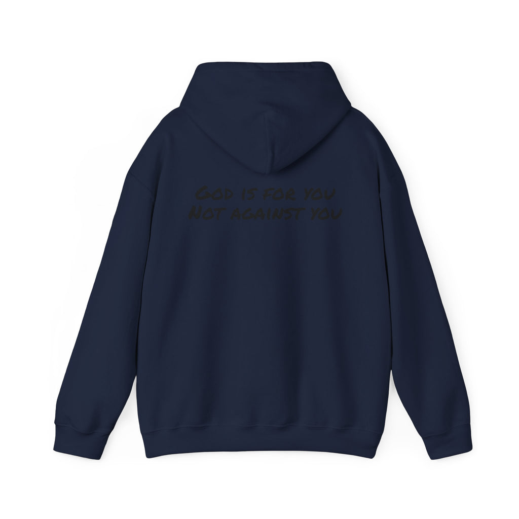 "God is for you, not against you" Faith-Inspired Unisex Hoodie - Discover Life Co. Apparel, Inspirational Sweatshirt, Christian Gift, Cozy Unisex Clothing, Versatile Layering