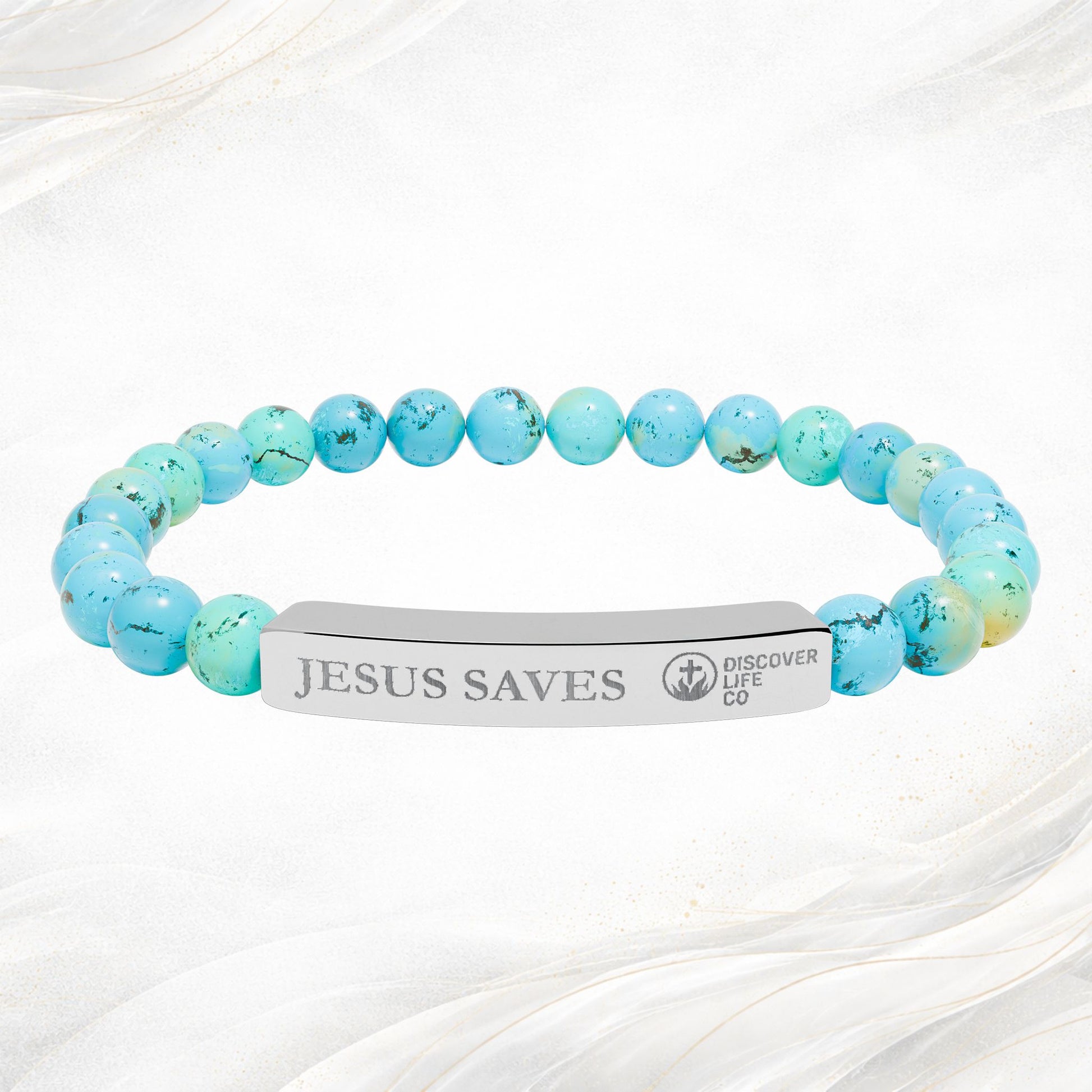 "Jesus Saves" Never Alone Bracelets