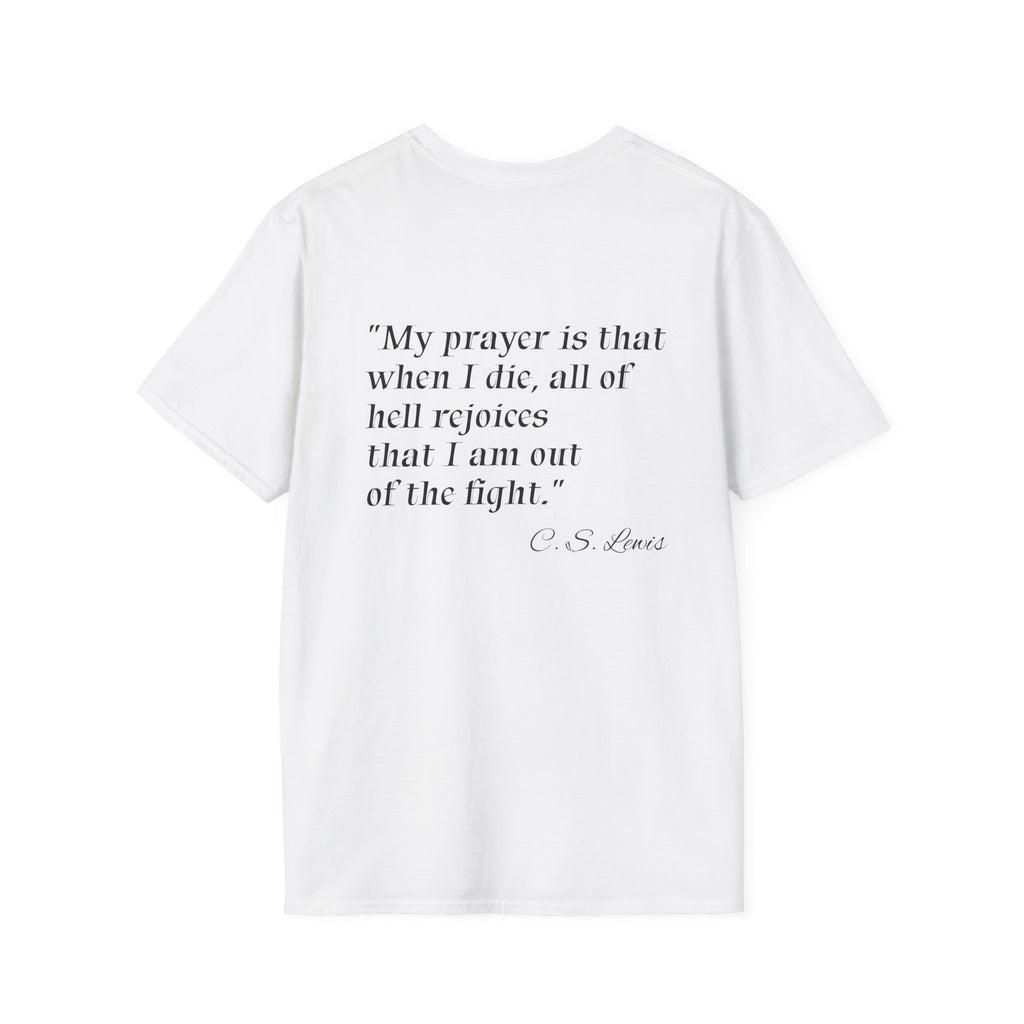 Christian Inspirational T-Shirt, Motivational Tee, Faith-Based Apparel, Quote Shirt, Religious Gift for Believers
