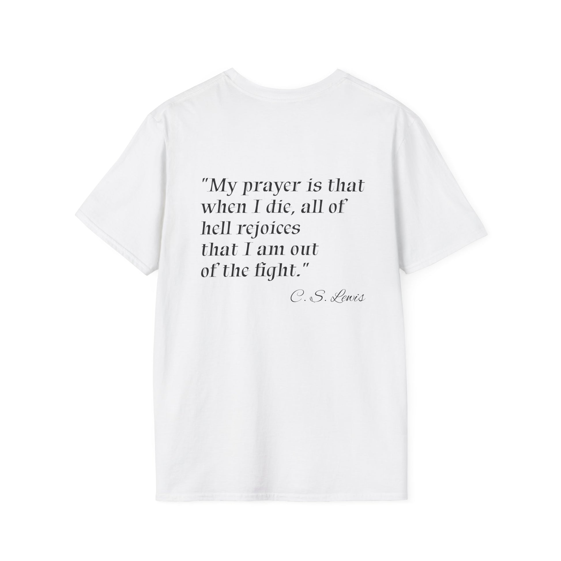 Christian Inspirational T-Shirt, Motivational Tee, Faith-Based Apparel, Quote Shirt, Religious Gift for Believers