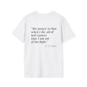 Christian Inspirational T-Shirt, Motivational Tee, Faith-Based Apparel, Quote Shirt, Religious Gift for Believers