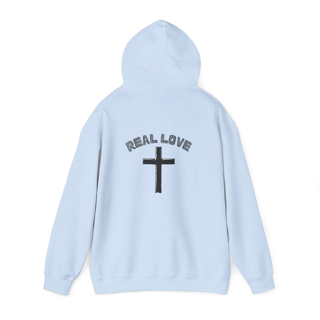 "Real love, Cross" Men's Sweatshirt