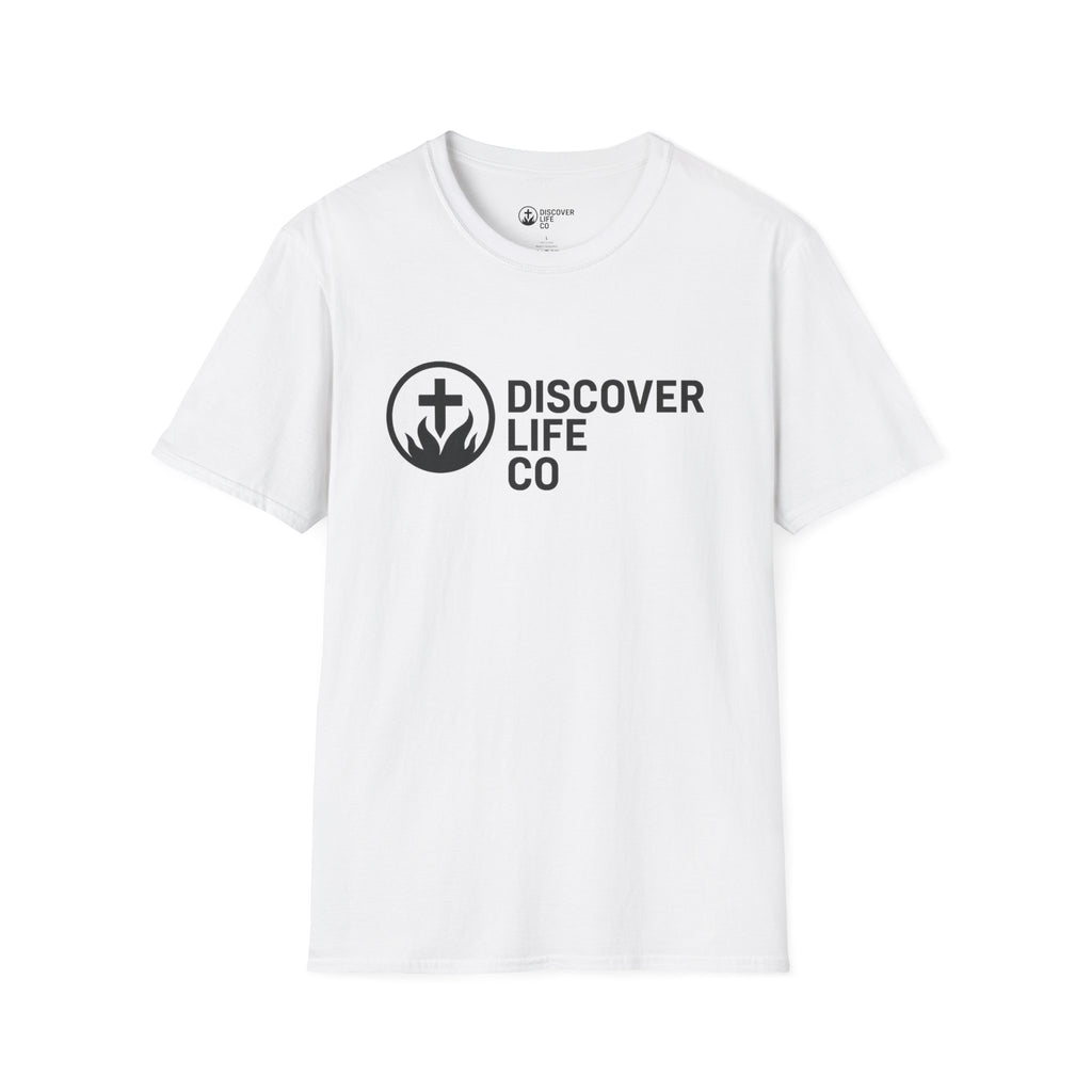 Faith-Inspired T-Shirt - Discover Life Co, Inspirational Apparel, Christian Clothing, Spreading Hope, Everyday Wear