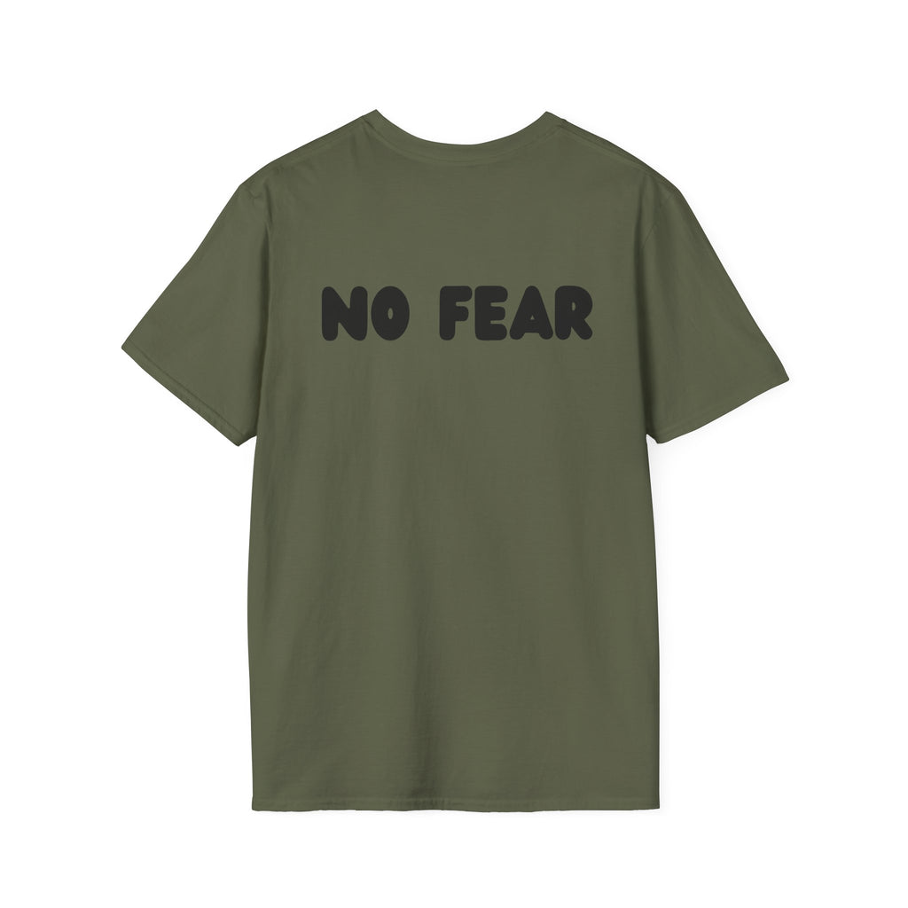 Inspirational T-Shirt - Discover Life, No Fear, Motivational Apparel, Faith-Based Clothing, Unisex Tee, Gift for All Occasions