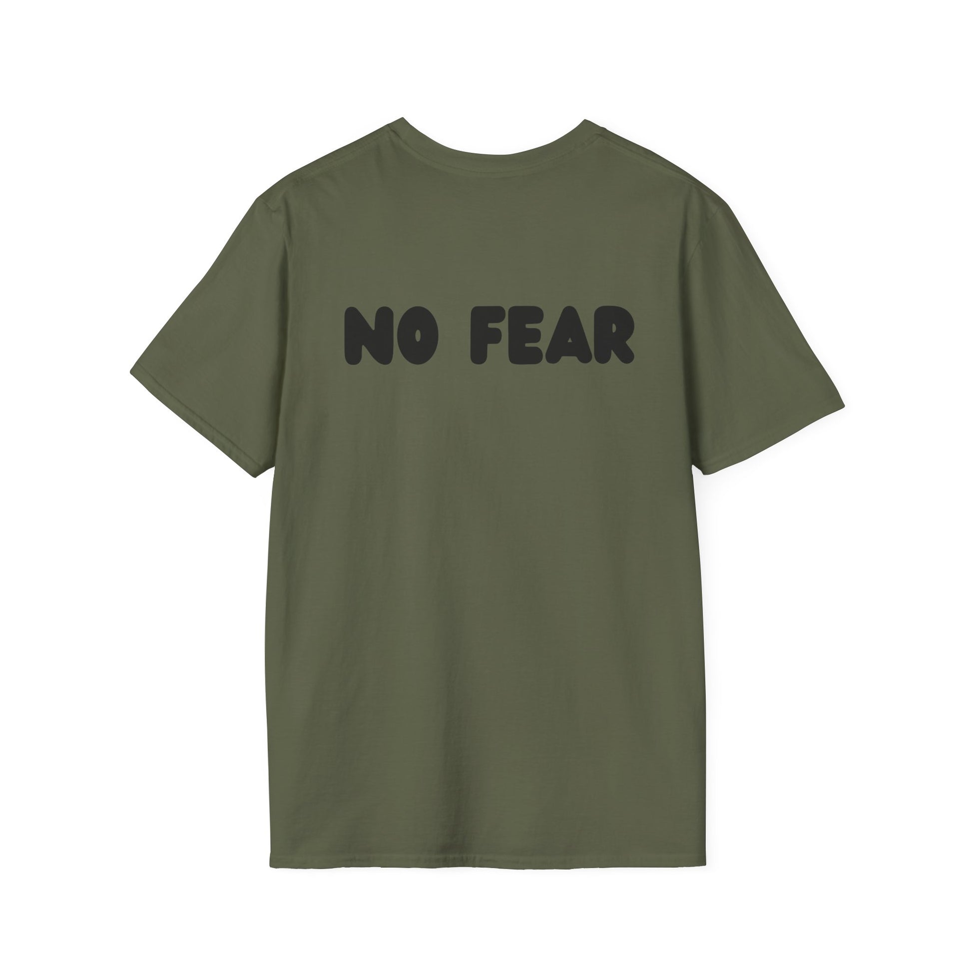 Inspirational T-Shirt - Discover Life, No Fear, Motivational Apparel, Faith-Based Clothing, Unisex Tee, Gift for All Occasions