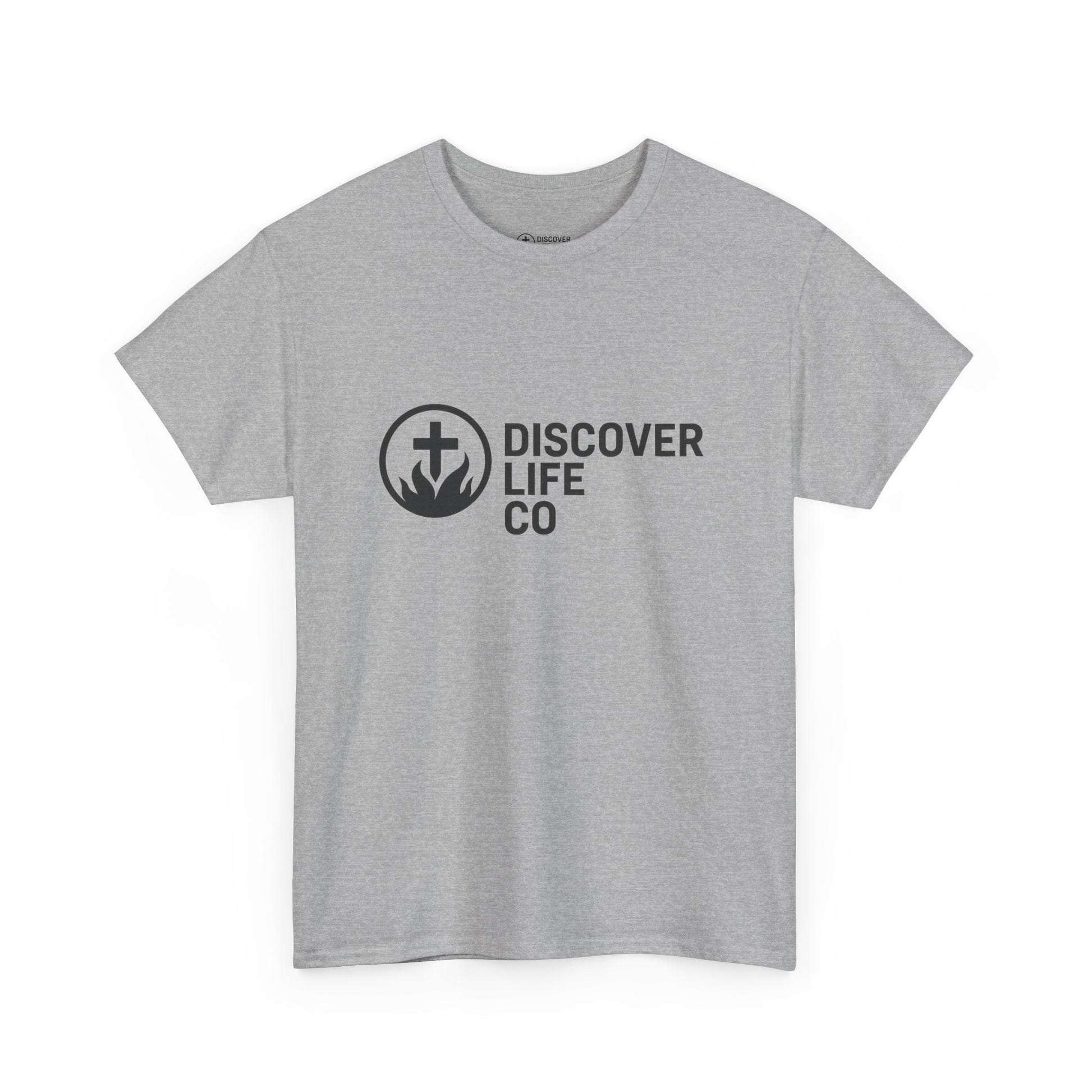 "A yes from God blesses you" Discover Life Unisex Heavy Cotton Tee - Inspirational Christian Shirt, Faith-Based Gift, Everyday Wear, Spiritual Apparel