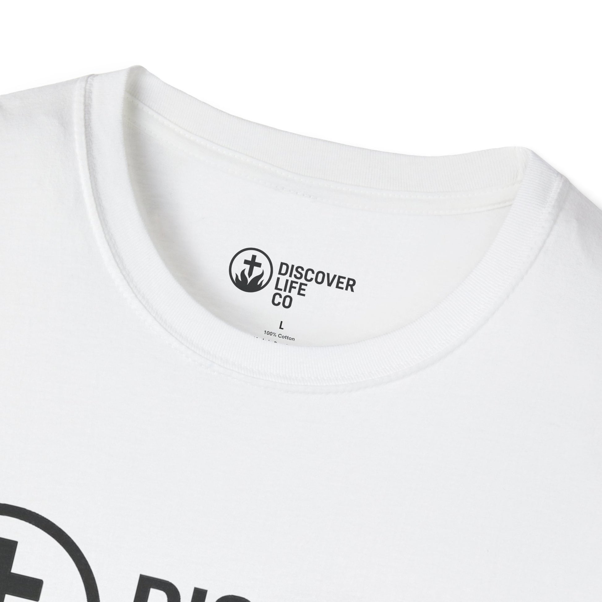 Discover Life T-Shirt - Faith, Refuge Design for Spiritual Journeys, Church Events, Gifts, Everyday Wear
