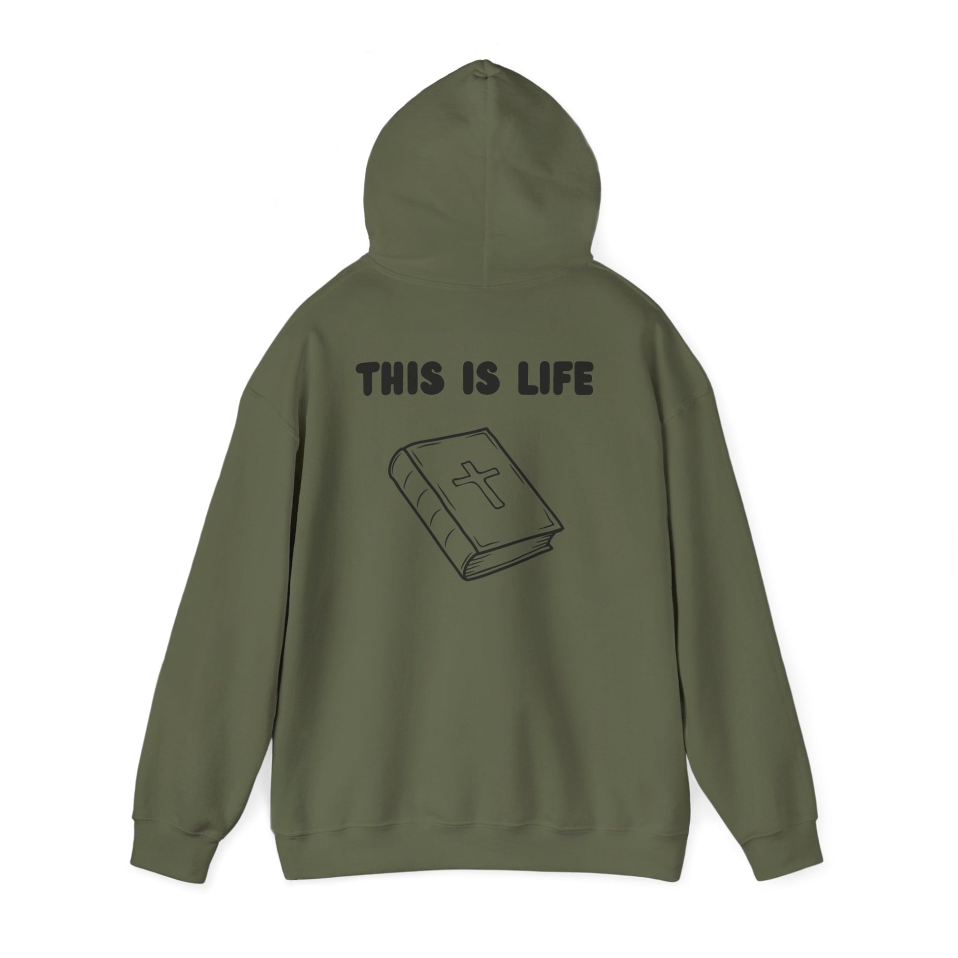 "This is life, bible" Men's Sweatshirt