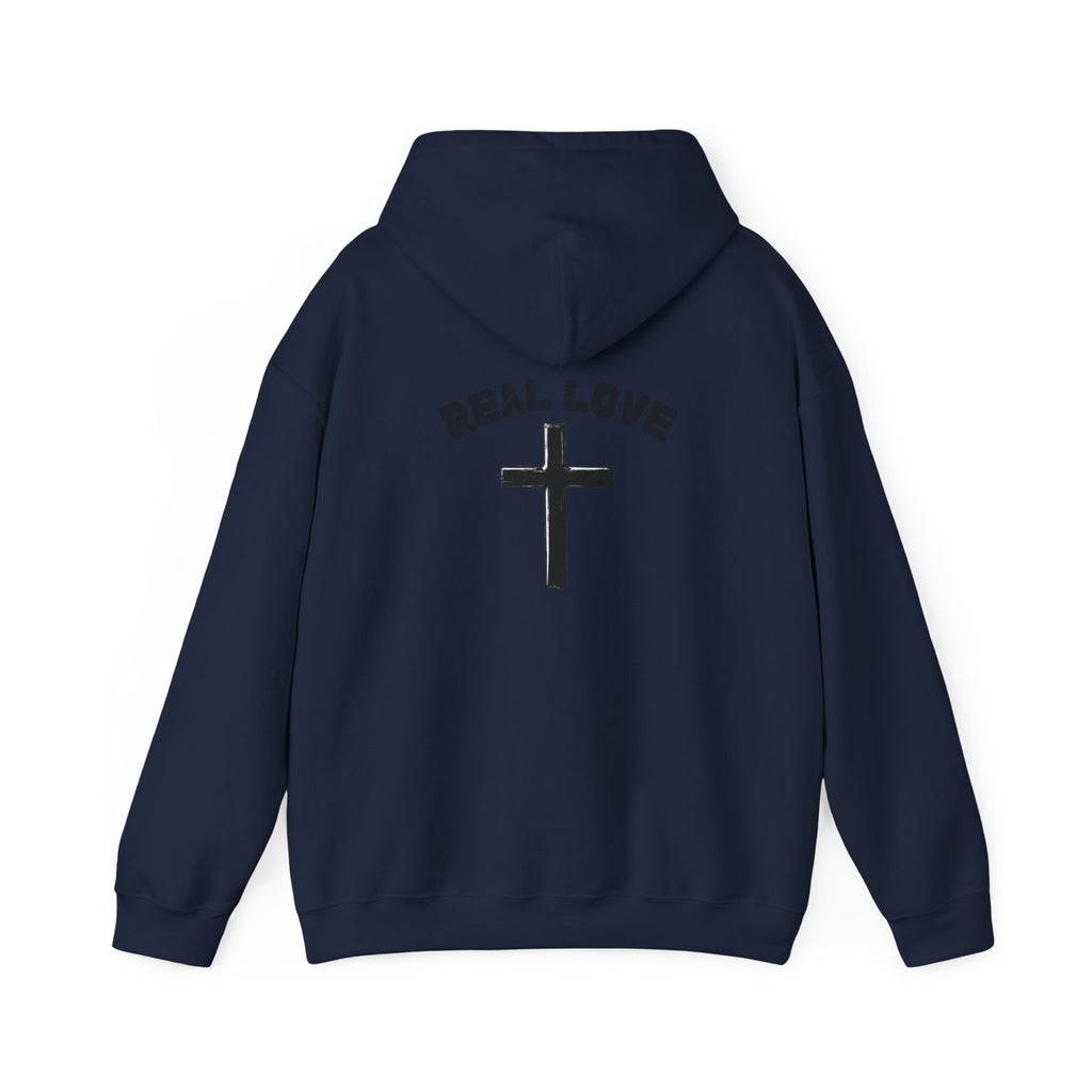 "Real love, Cross" Men's Sweatshirt