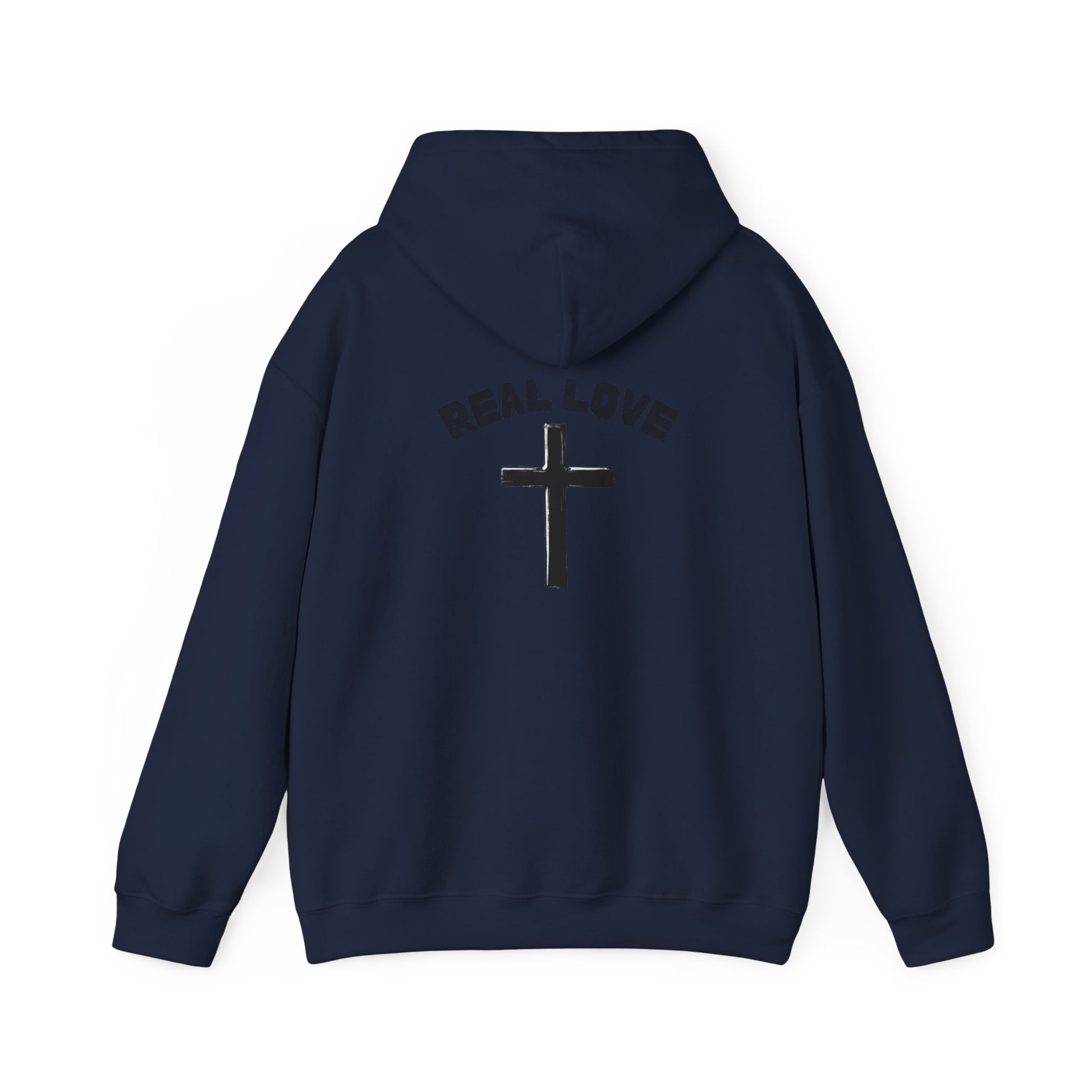 "Real love, Cross" Men's Sweatshirt
