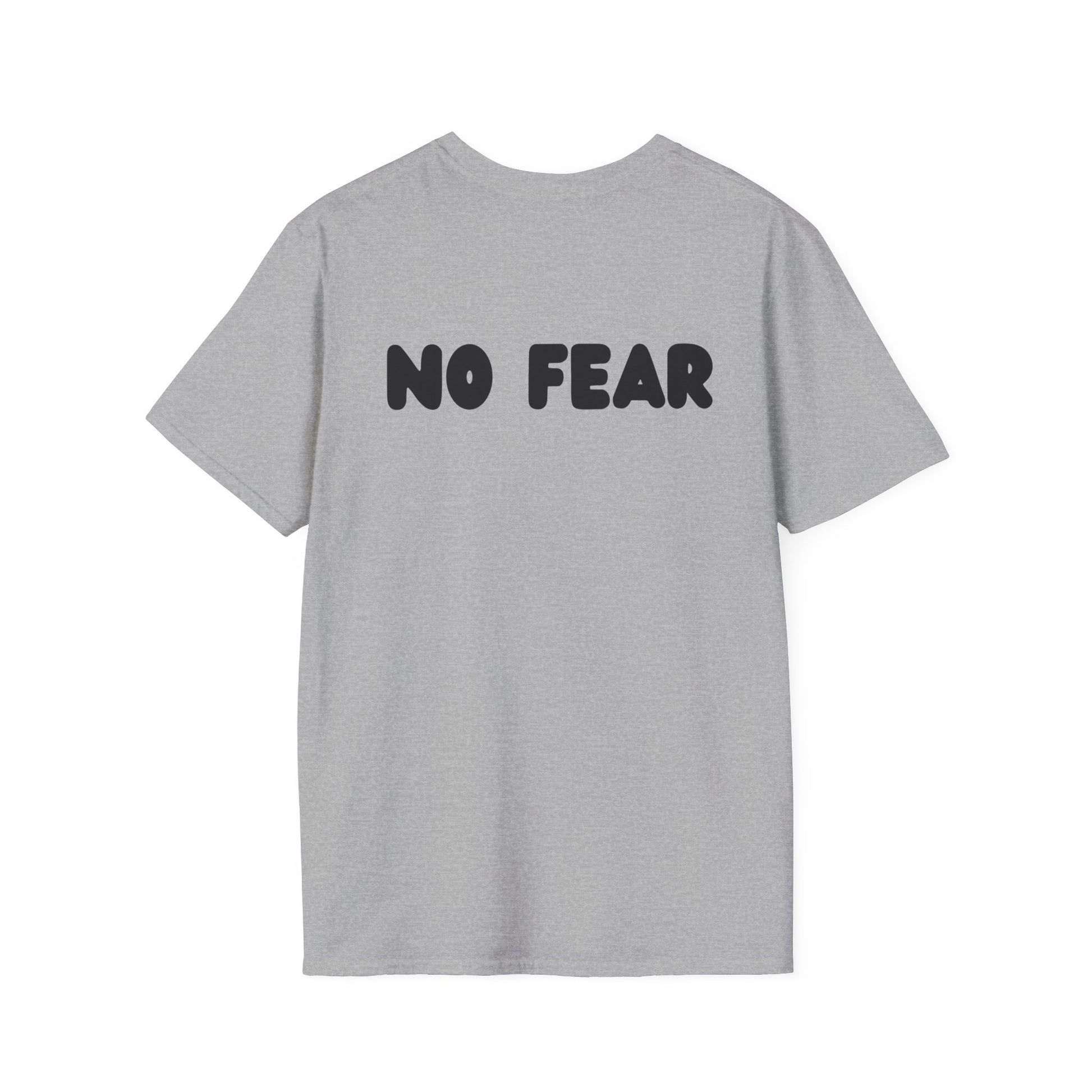 Inspirational T-Shirt - Discover Life, No Fear, Motivational Apparel, Faith-Based Clothing, Unisex Tee, Gift for All Occasions